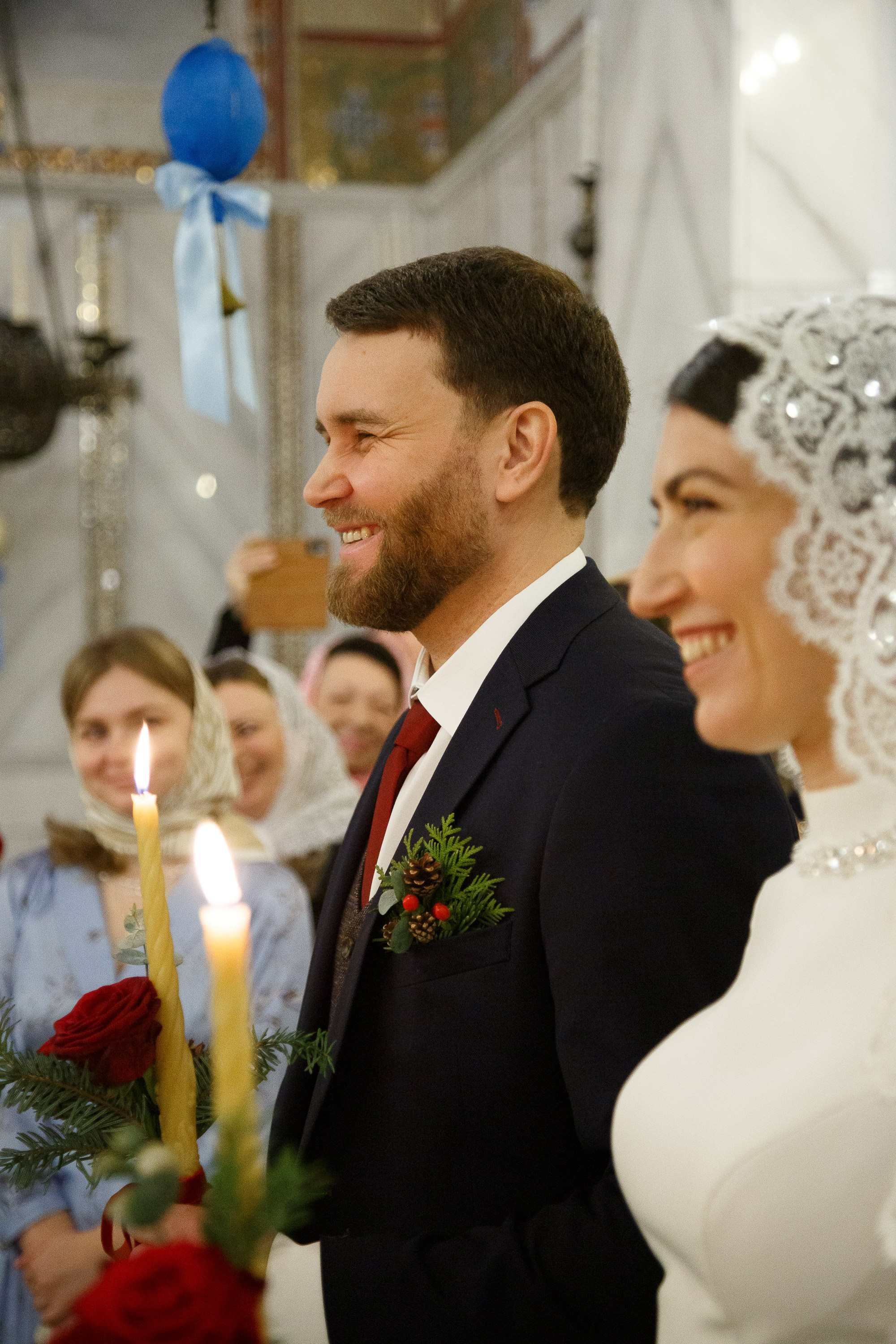 Венчание в храме Покрова Пресвятой Богородицы в Ясенево