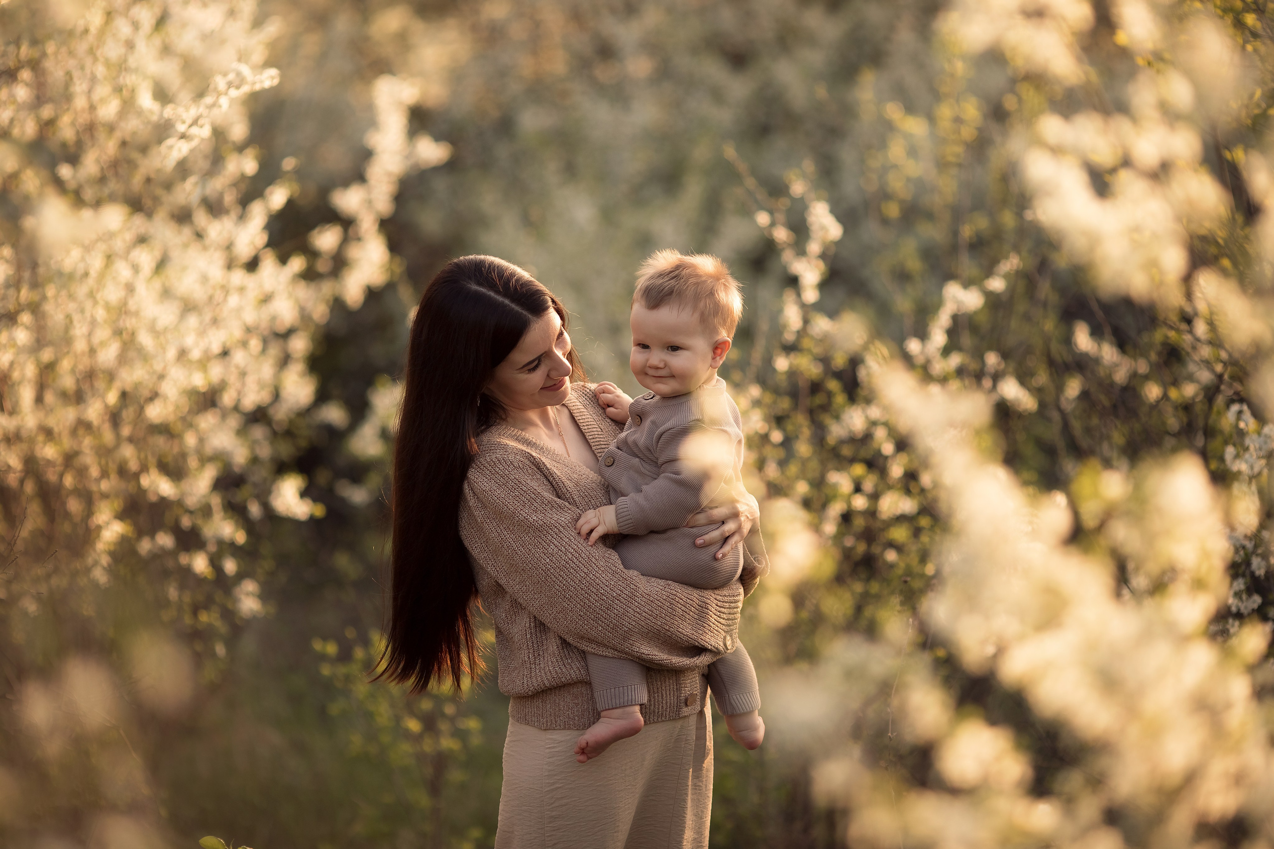 Первая весна. Семейный и детский фотограф в Саратове Полина Коткина