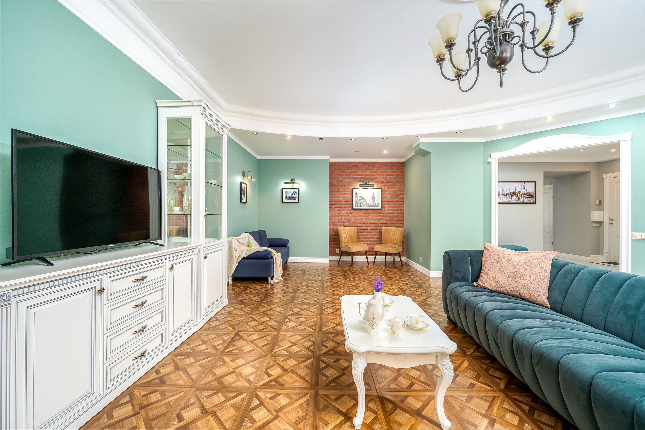 Квартира под посуточную аренду на Ул. Казанской в СПб. Интерьерный фотограф. Фото- видеосъемка недвижимости Санкт-Петербург