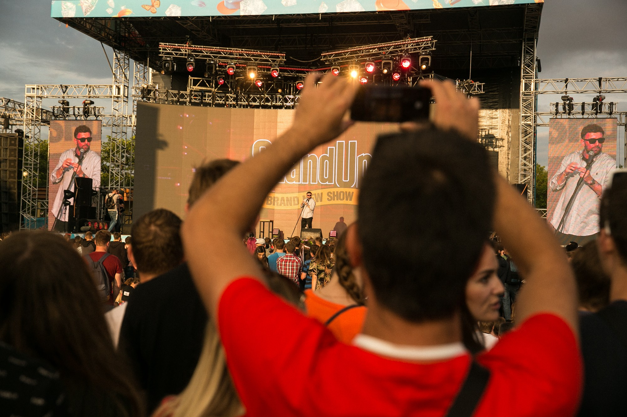 Фестиваль Вконтакте — ТНТ. Рабочая сторона — бизнес портрет и репортаж в Санкт-Петербурге