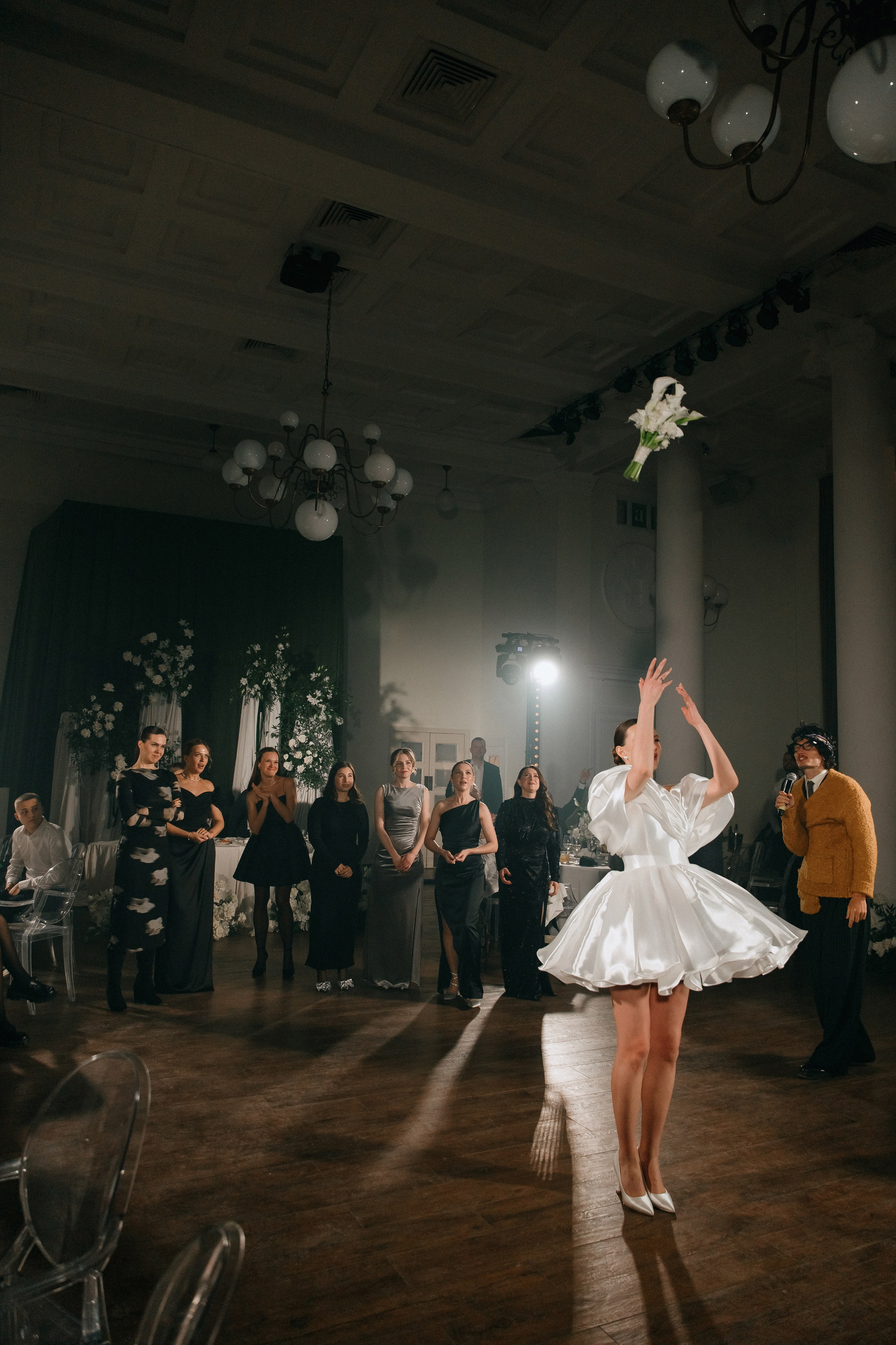 Свадебный банкет на вилле Политика. Свадебный фотограф Москва