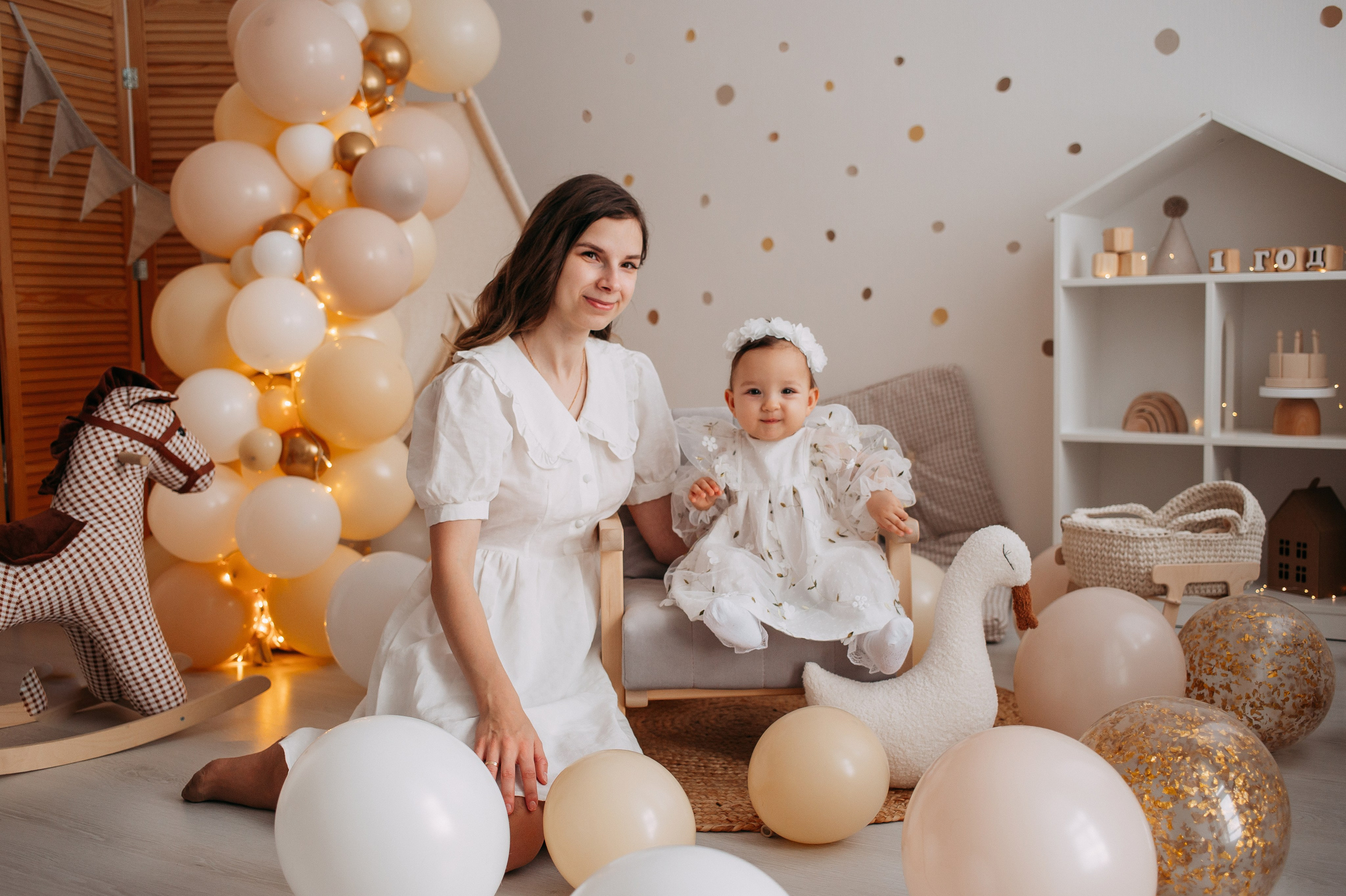 1 годик малышке. Фотограф в Санкт-Петербурге Гарипова Валерия