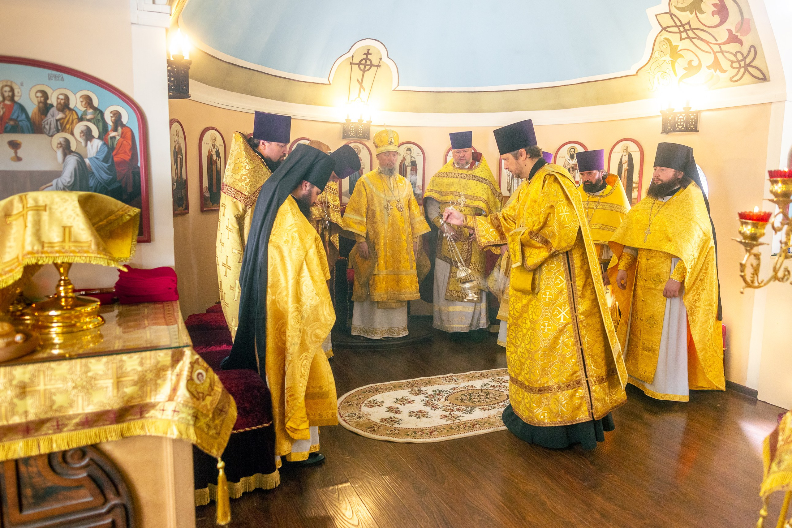 Митрополит Василий. 10 лет Храму Святителя Спиридона Тримифунтского. Фото и видеосъемка любых мероприятий в городе Краснодаре и Краснодарском крае. Щеколдин Антон