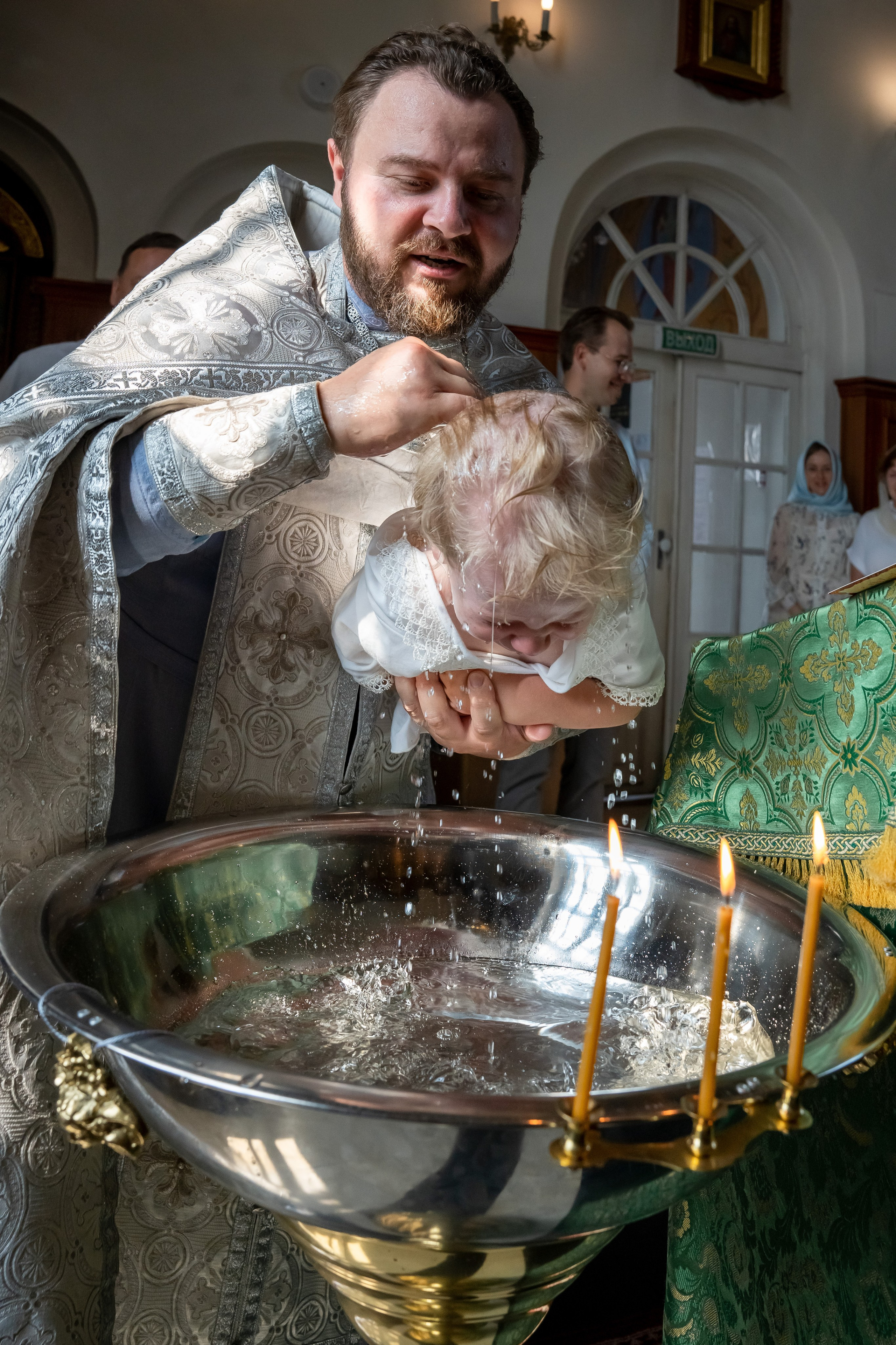 Крещение Анатолия. Студийный и портретный фотограф в САНКТ-ПЕТЕРБУРГЕИрина Махаон