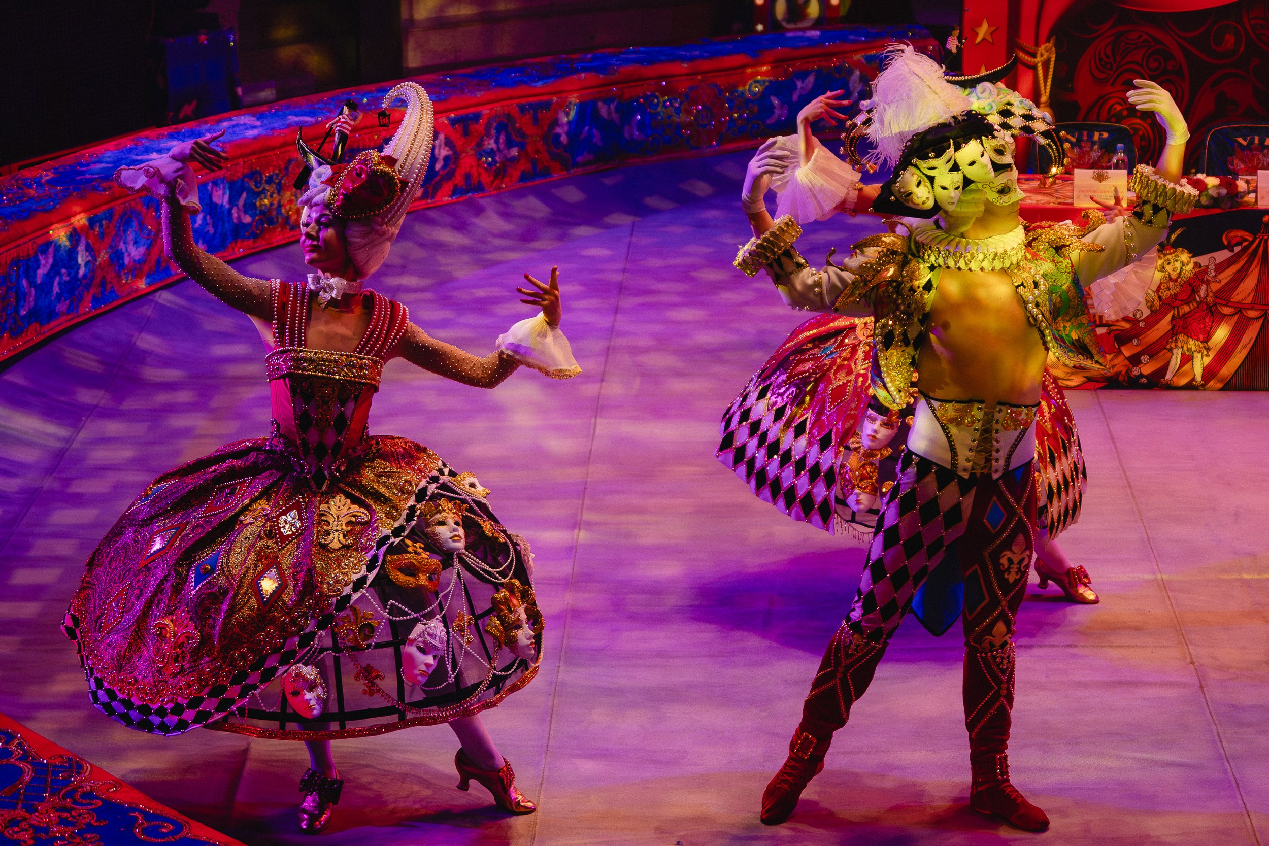 5 Континентов — Пресс-показ в Новосибирском Цирке. Воробьева Ксения — Спортивный и танцевальный фотограф Новосибирск