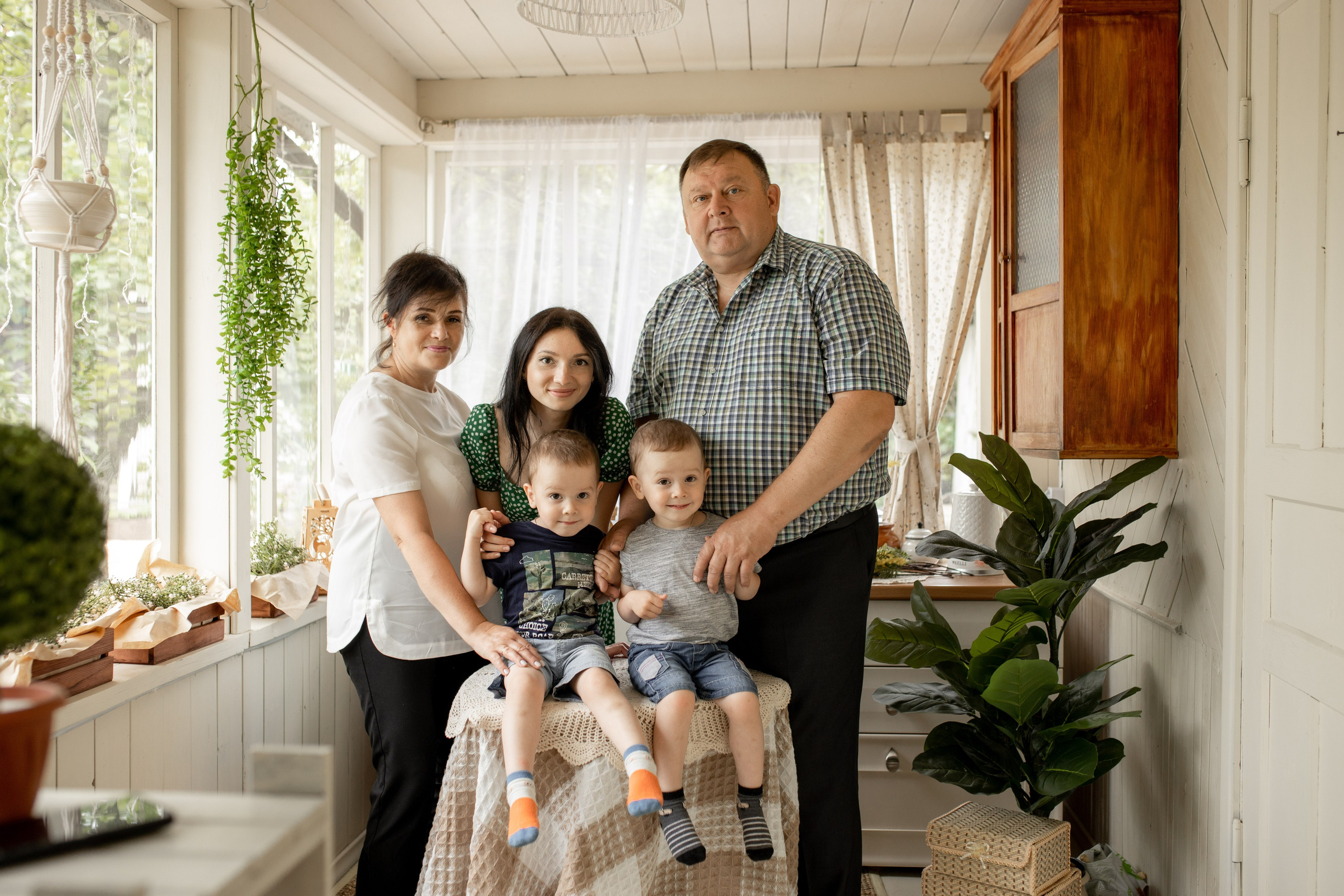 Семейная фотосессия на даче. Фотограф в Железнодорожном и Балашихе