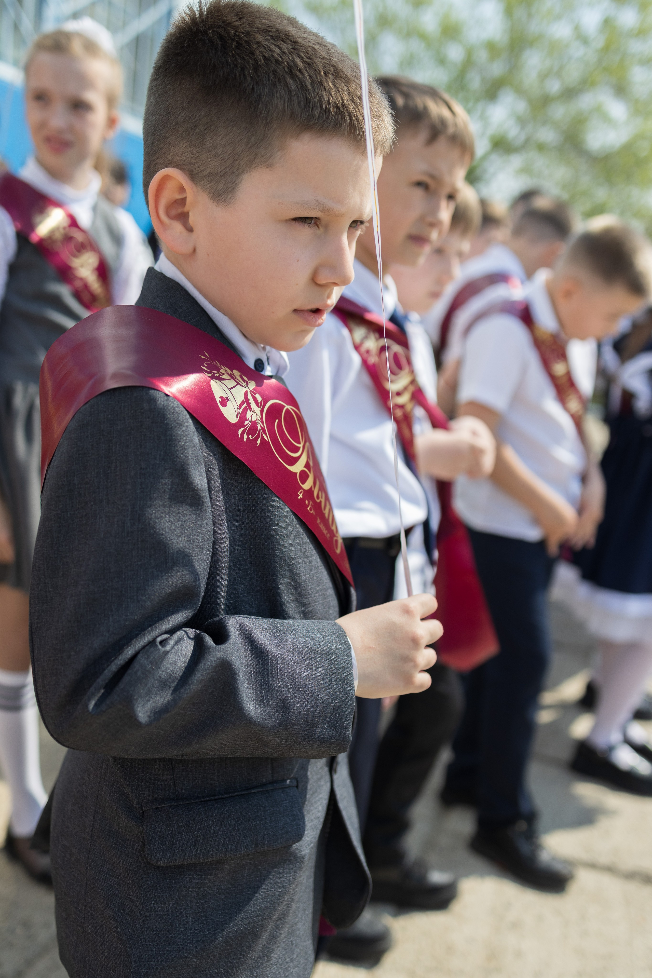 Выпускной 2024. 4 класс. Фотограф Юлия Левандовская, п.Ясногорск