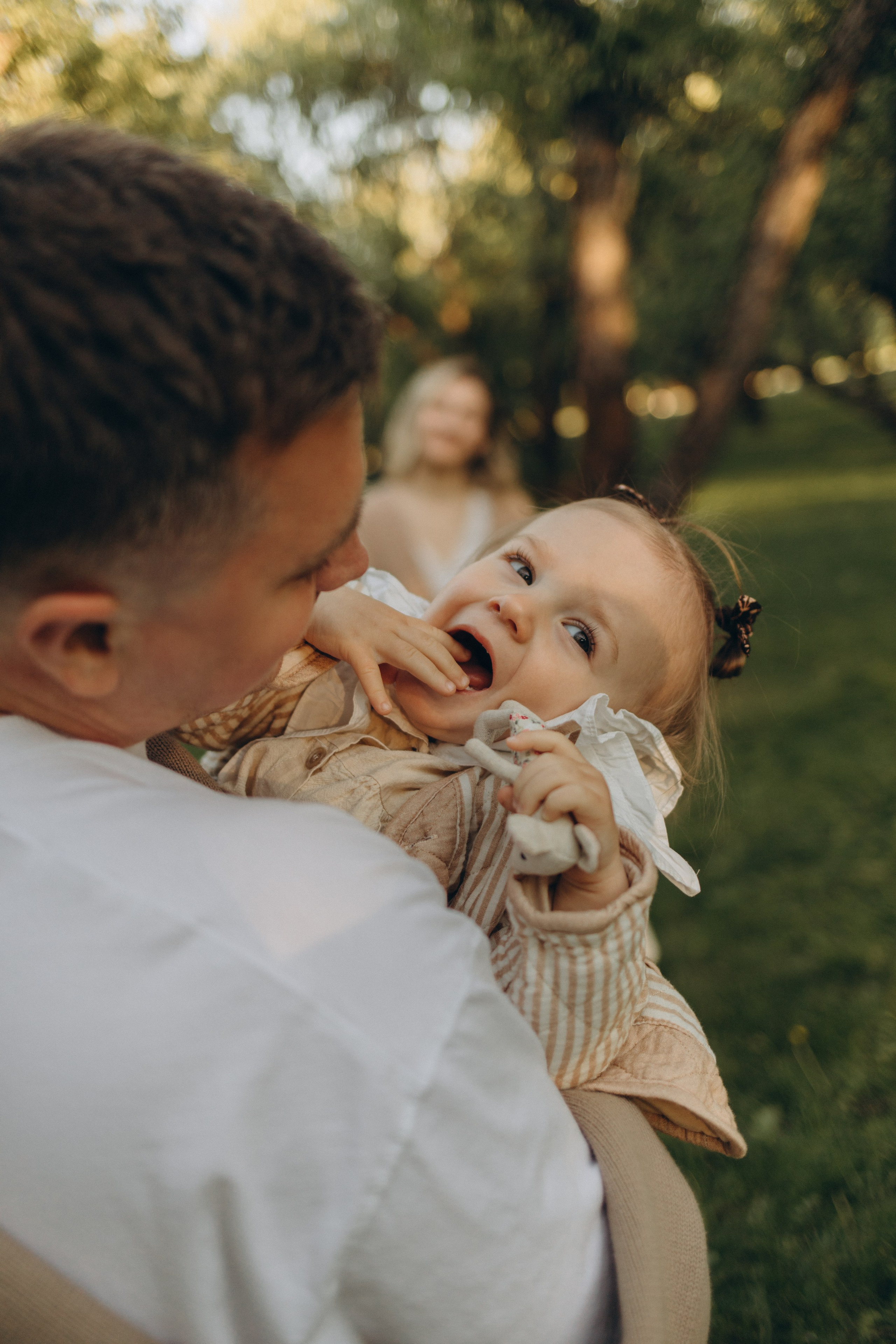 Андрей, Марина и Варя. Семейный фотограф в Москве Валерия Мясникова