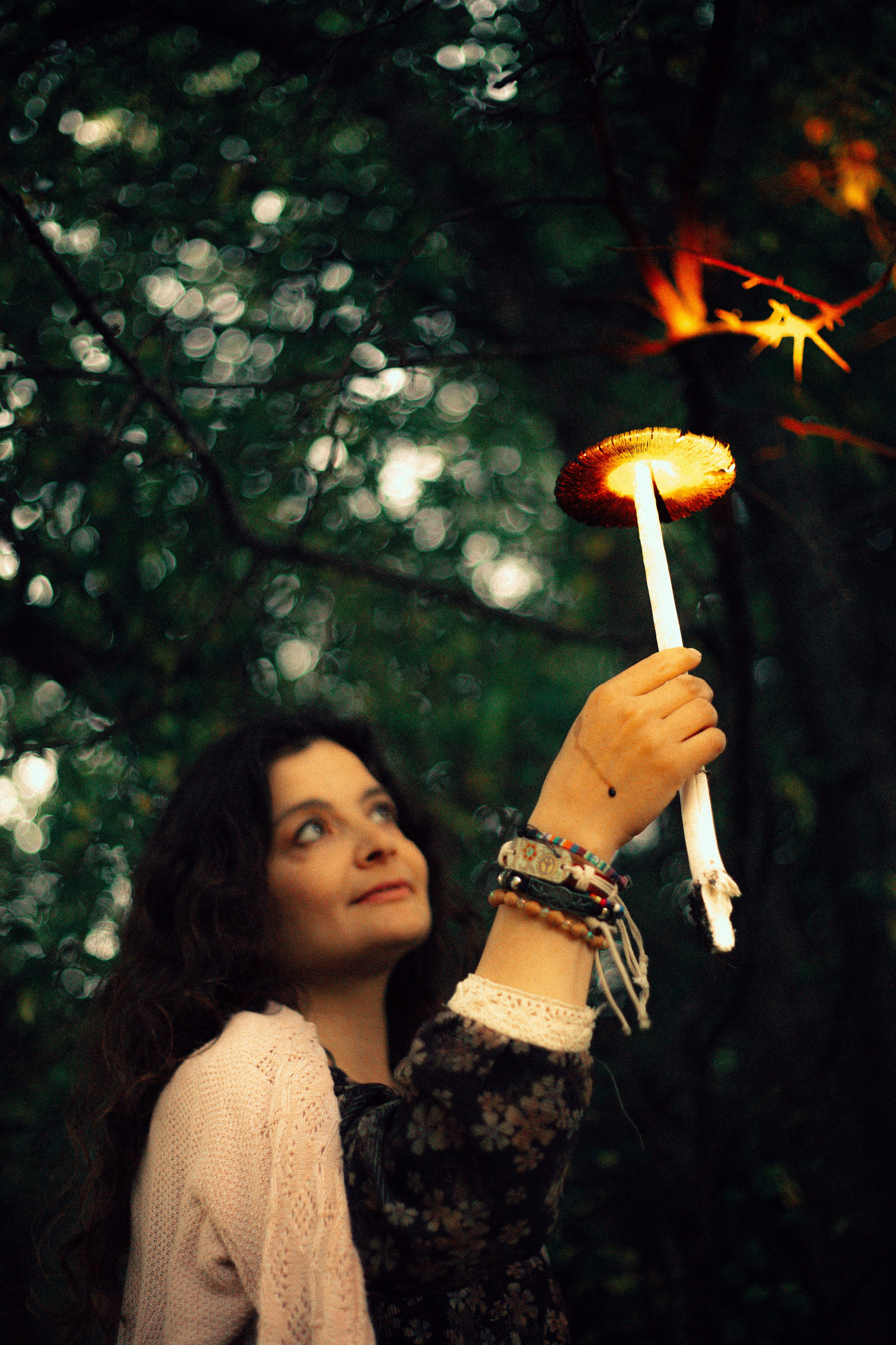 Лес. Колдунья. И волшебные грибы. Арт-фотограф Крис Л. в Тобольске: портрет, семейные, свадьбы