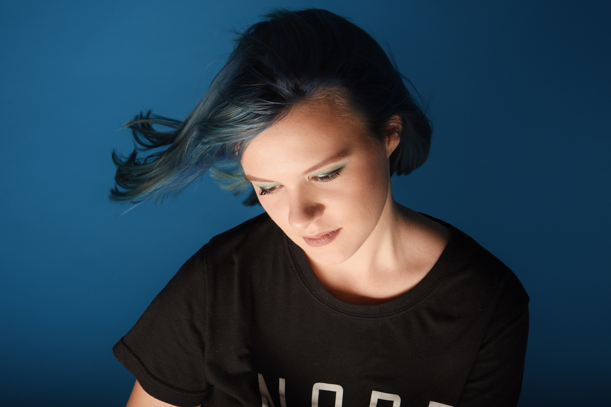 Blue hair. Фотограф Сергей Феденко