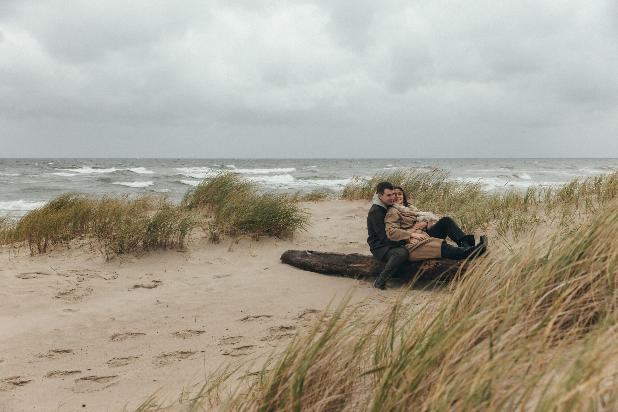 Егор и Юля / Янтарный. Фотограф Калининград Илья Миллер