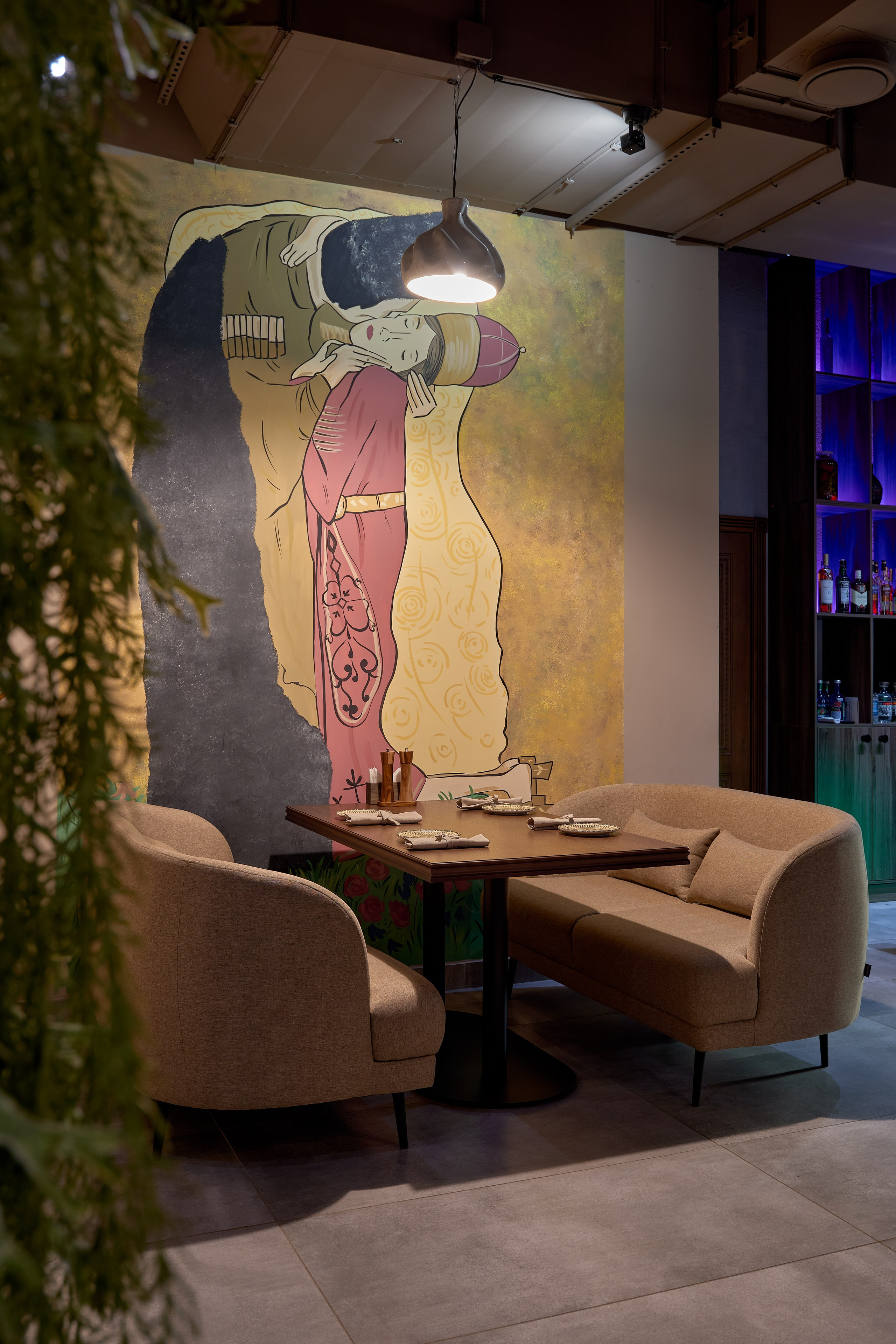 Ресторан Любимый грузинский, Магнитогорск. Абросимов Лев интерьерный и архитектурный фотограф