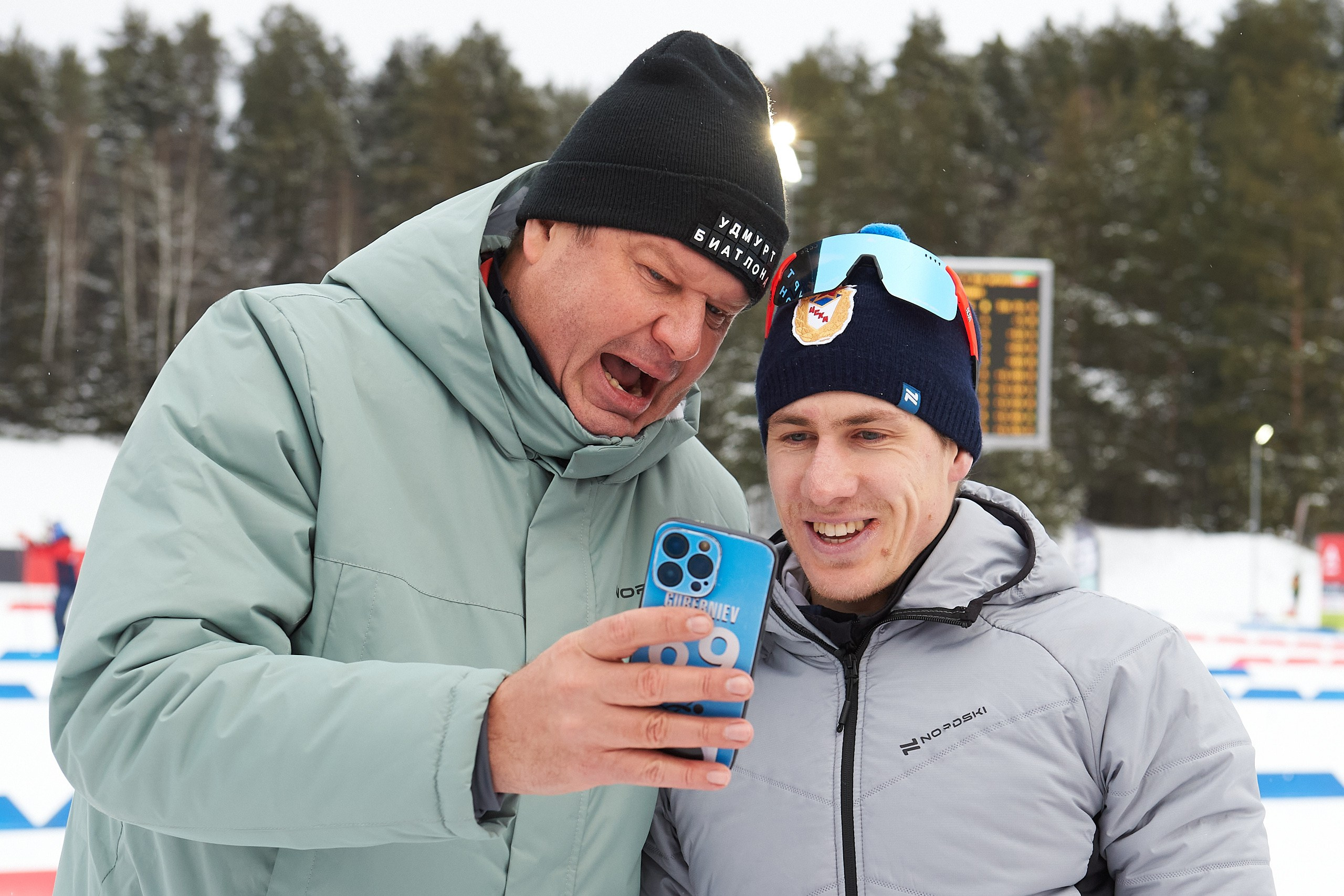 Биатлон. Чемпионат России — 2024/2025, 3-й этап, Ижевск. Ижевская винтовка. Спортивный репортажный фотограф в Ижевске Сергей Мерзляков