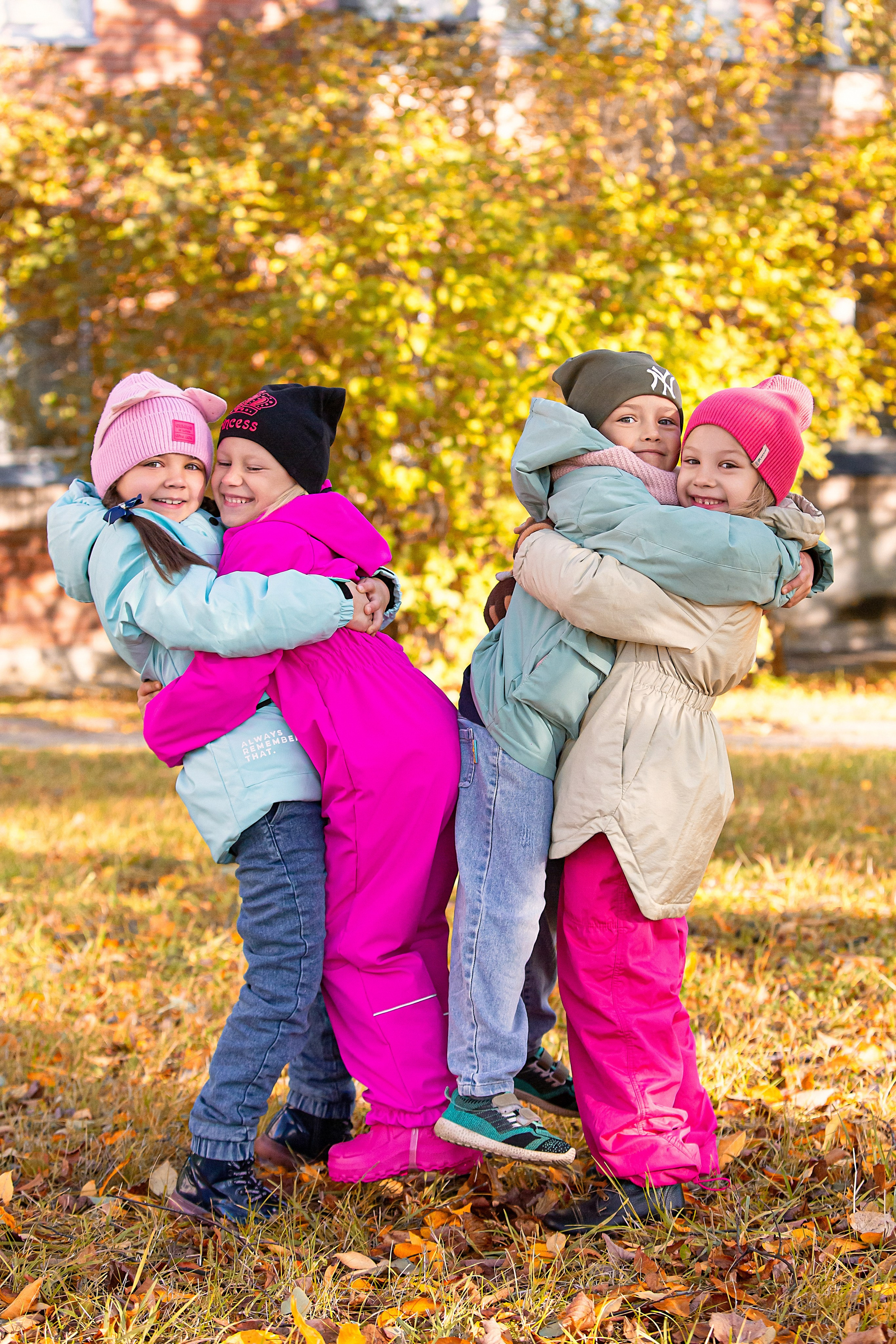 Осень в детском саду. Свадебный, семейный, детский фотограф в Санкт-Петербурге