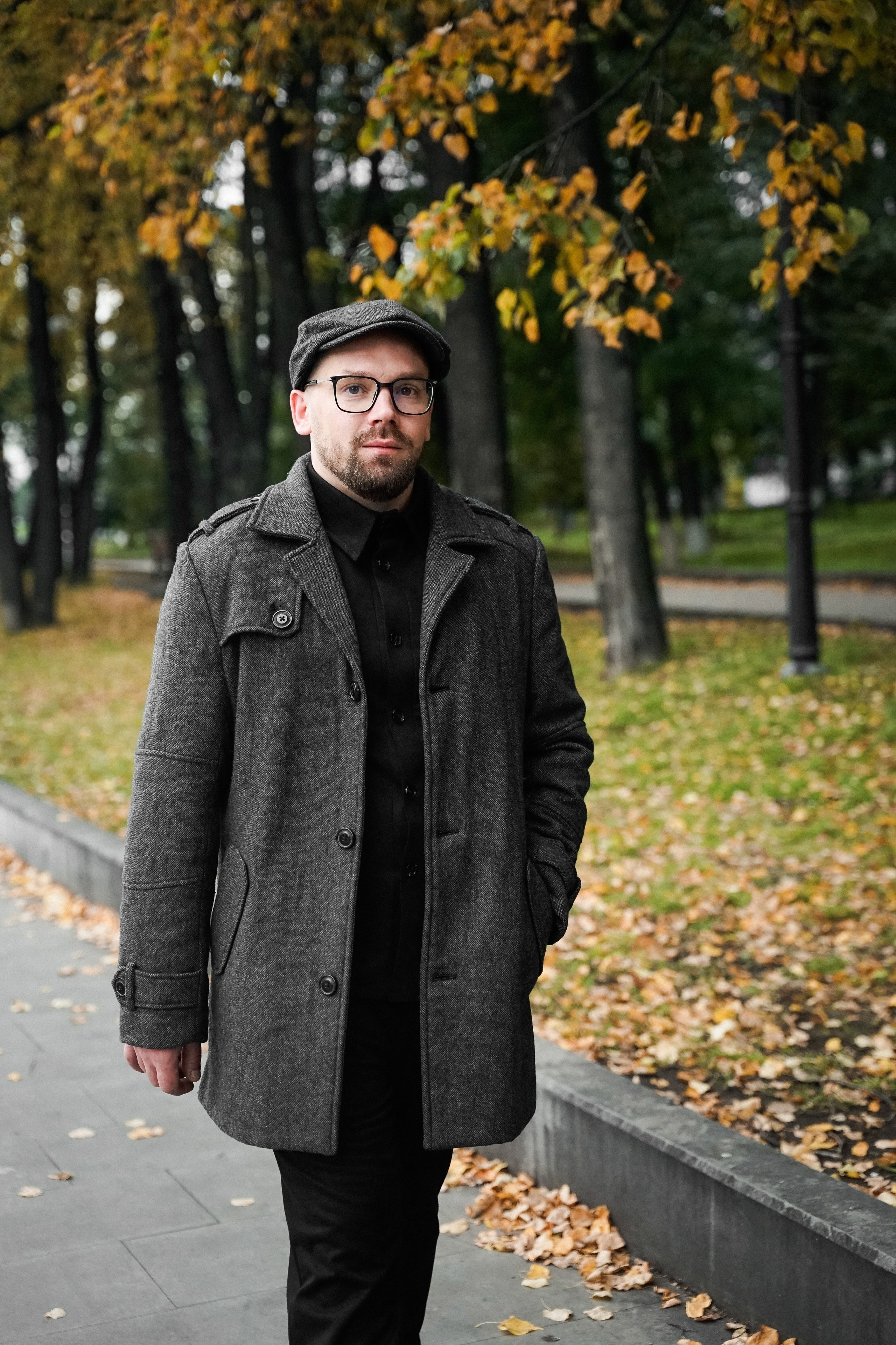 Прогулочная фотосессия для мужчины