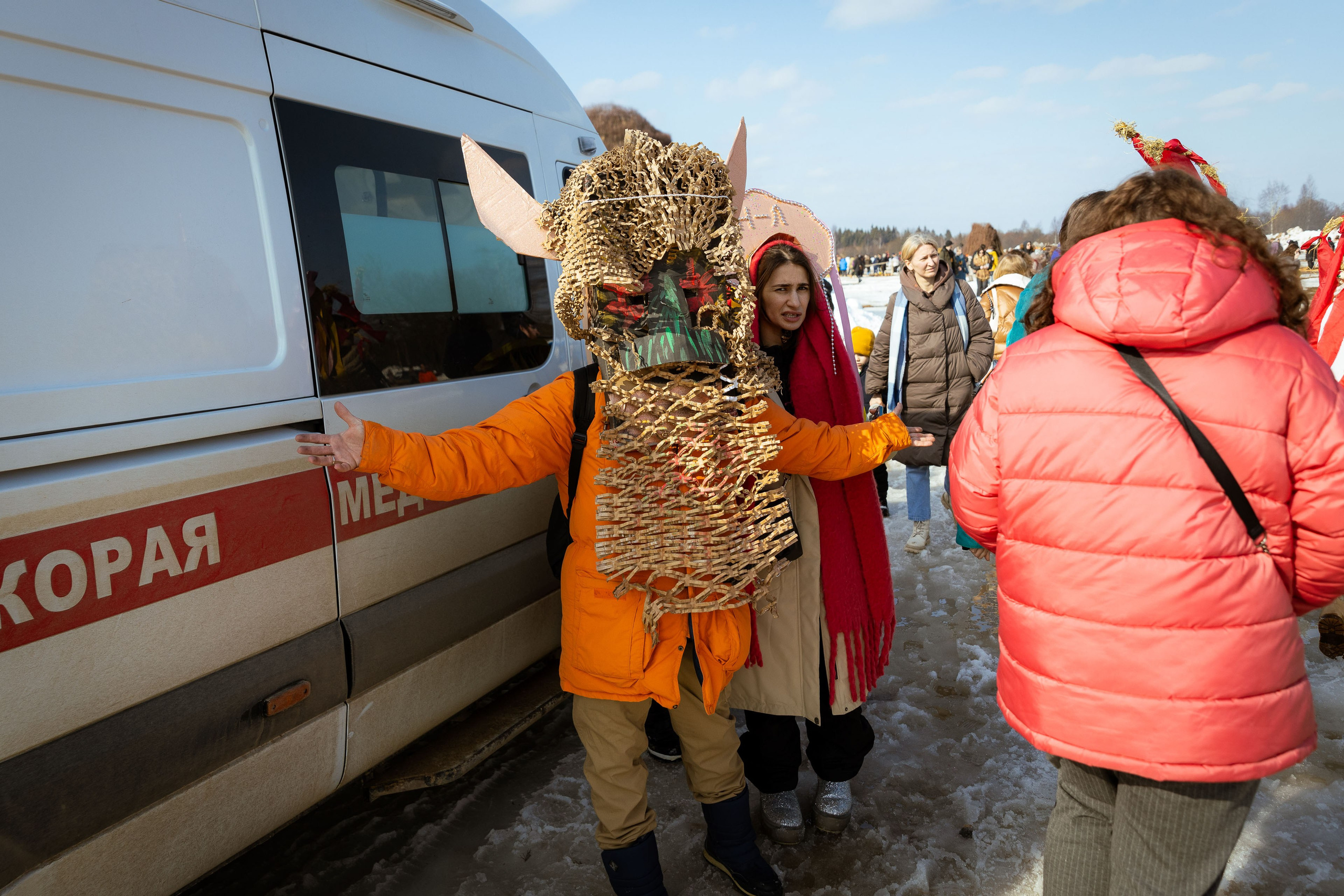 Масленица в Никола-Ленивце, весна 2024 г. Фотограф Виноградов Константин