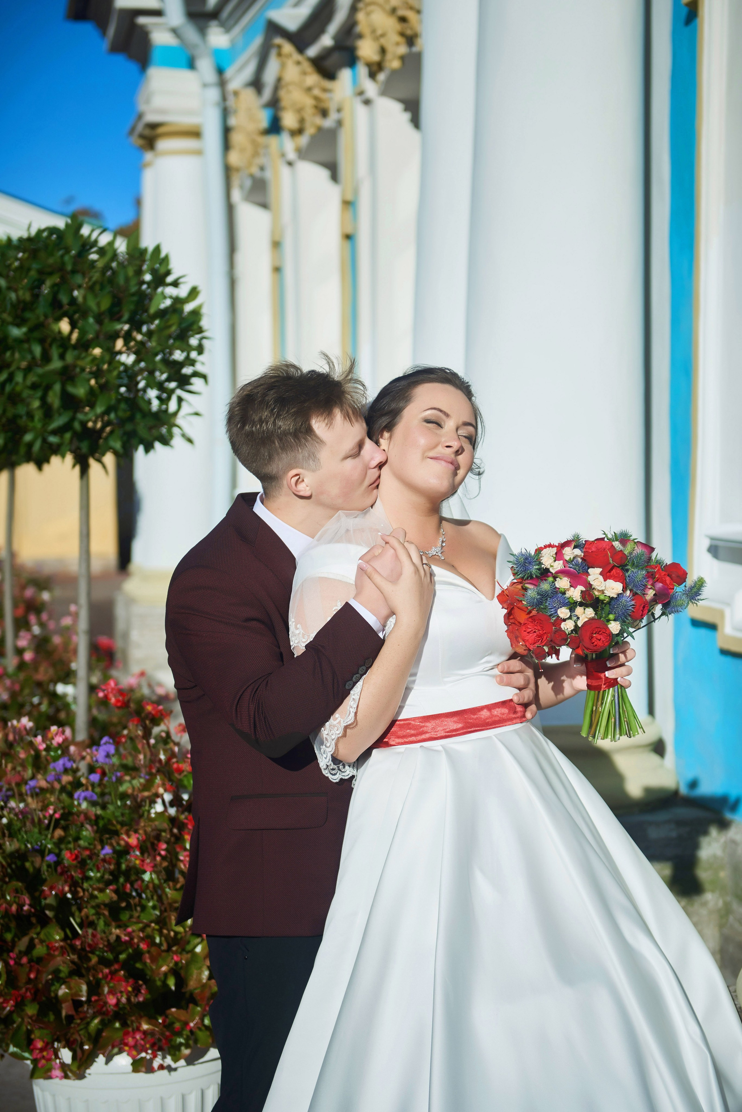 Ангелина и Сергей (фотосессия в осеннем Пушкине). Портретный, семейный и свадебный фотограф в Санкт-Петербурге и в Пушкине Ширяев Денис