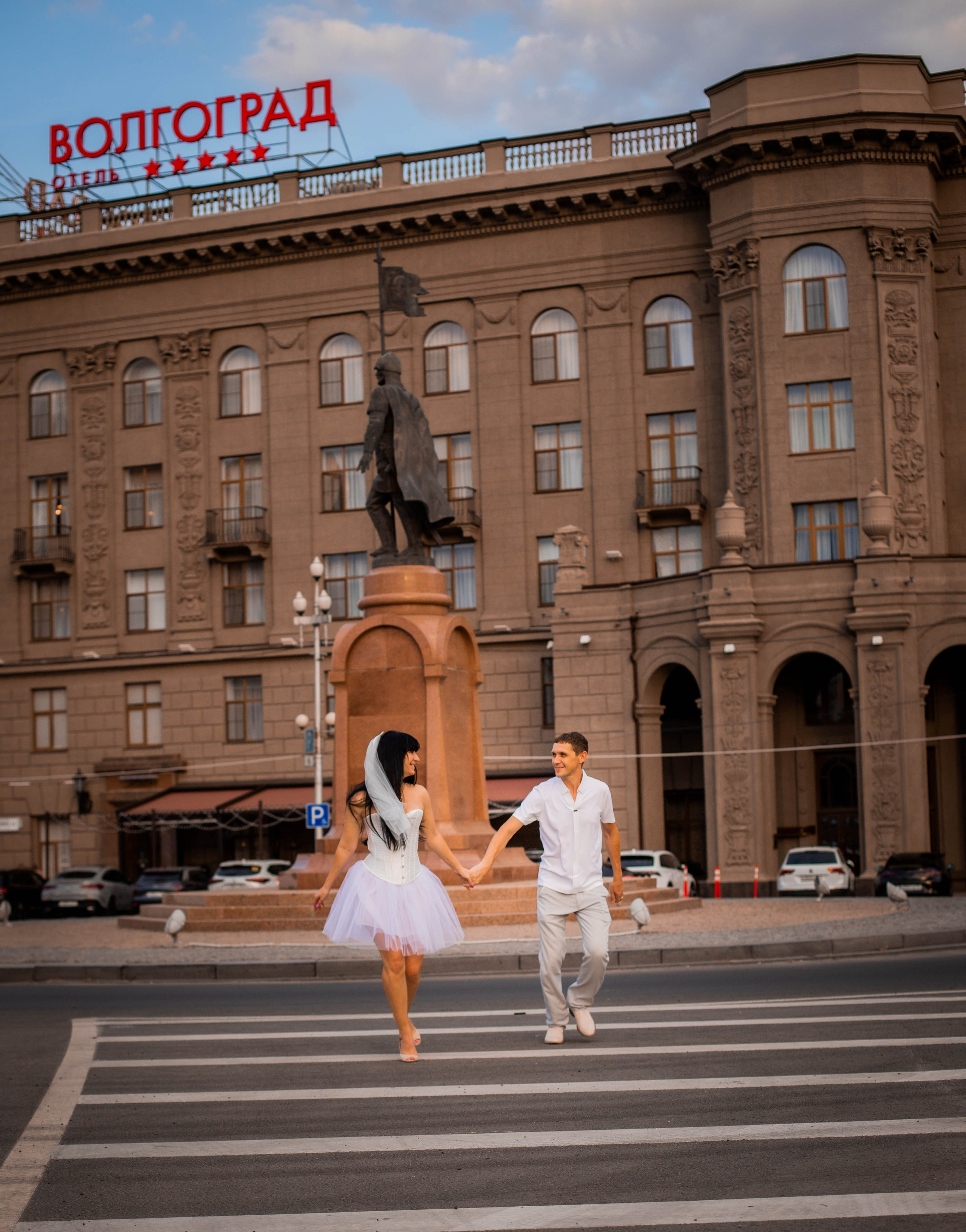 Парная съемка Love story перед свадьбой Волгоград