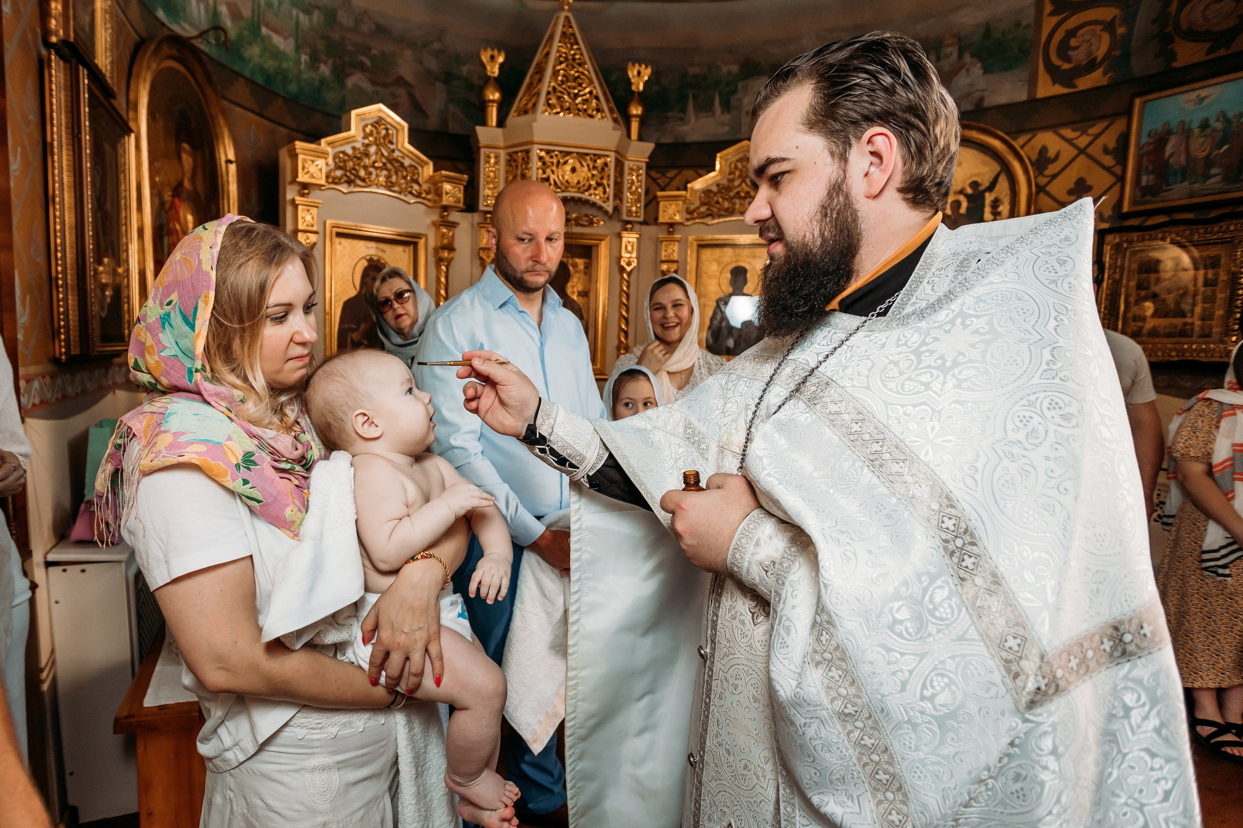 Крестины в церкви. Фотограф в Ставрополе Евгений Наглянцев