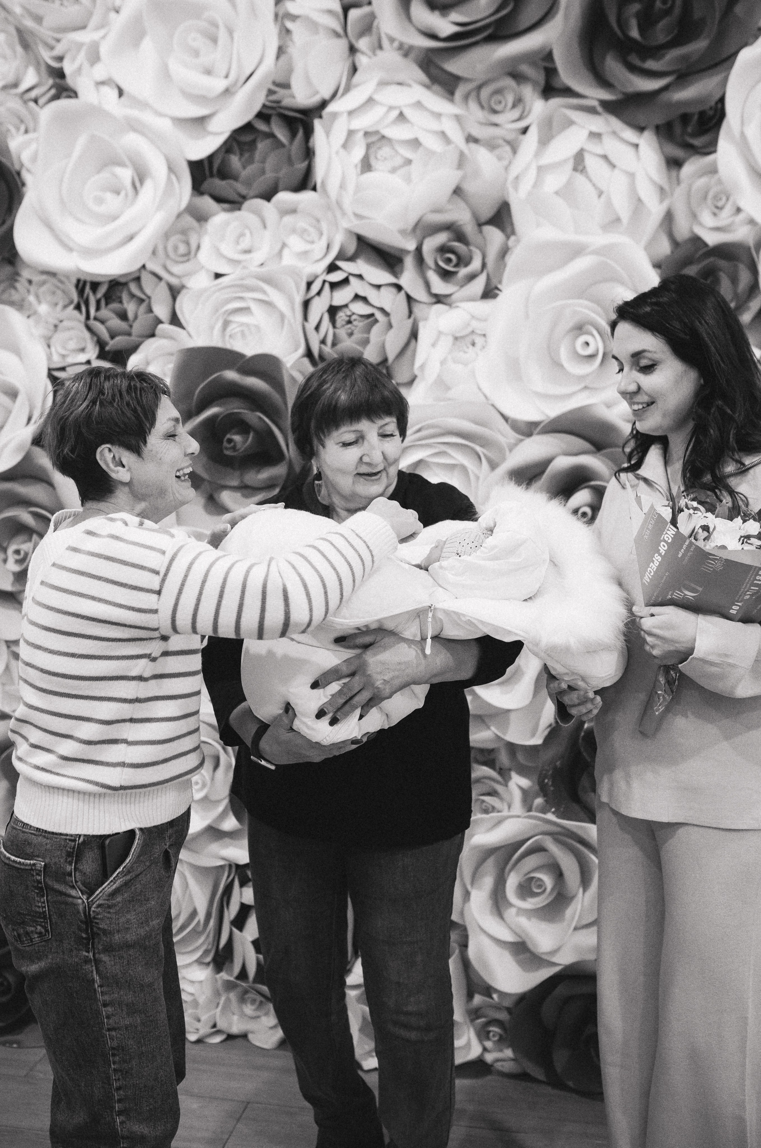 Выписка из роддома. Семейный и детский фотограф в Москве Антонина Смирнова