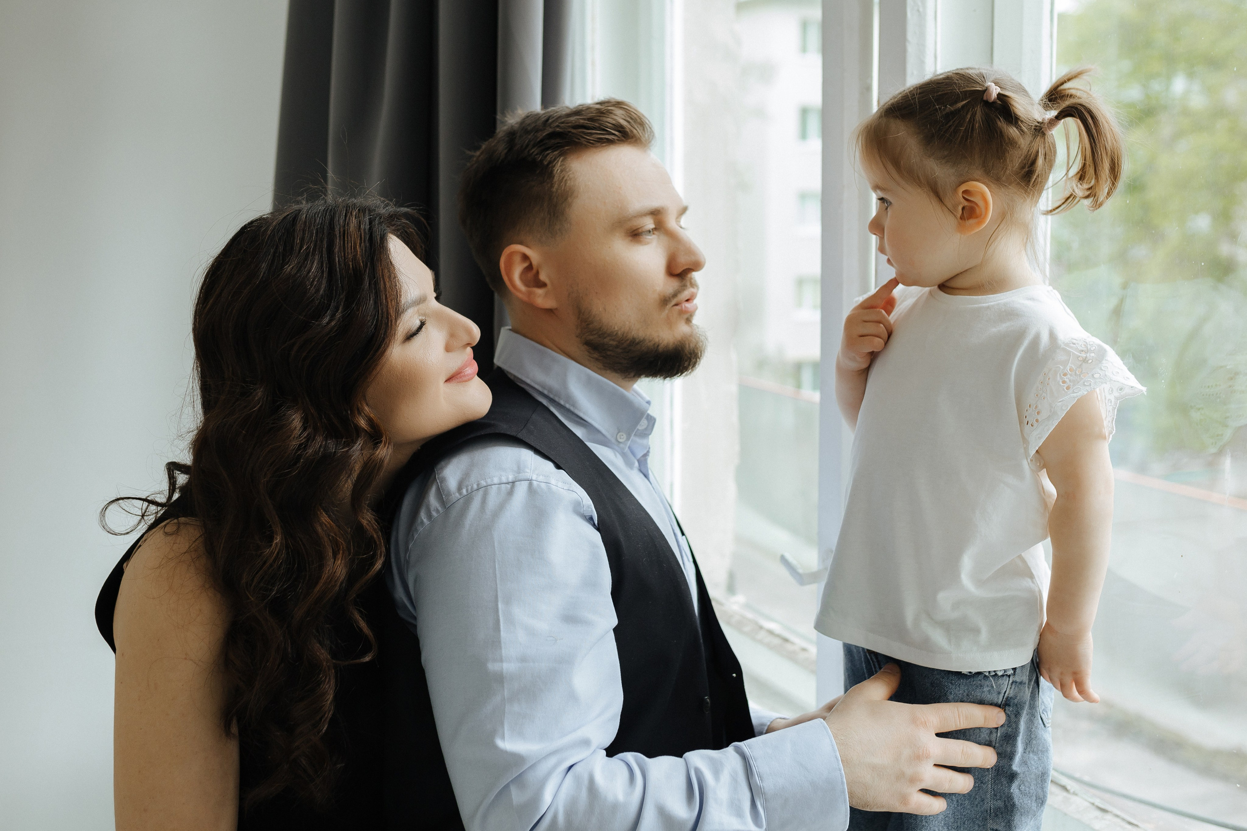 Трое в студии. Свадебный и семейный фотограф в Белгороде Юлия Першина