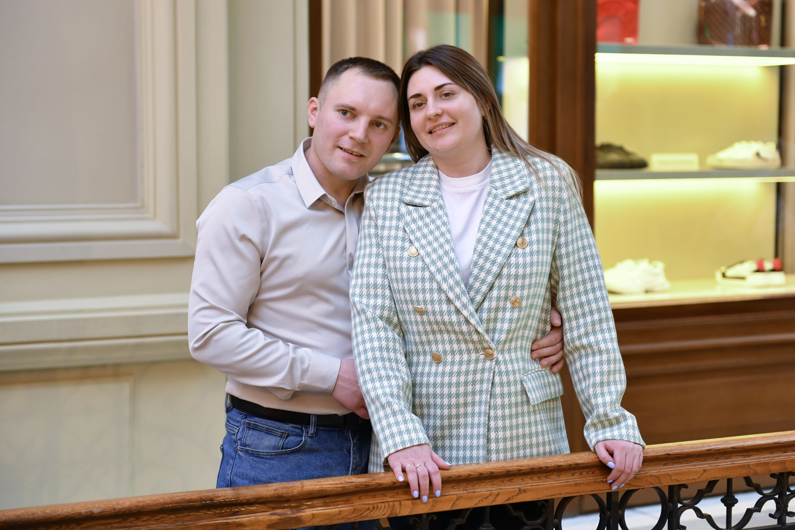 Семья в ГУМе 2. Свадебный и портретный фотограф в Москве Галина Борисова