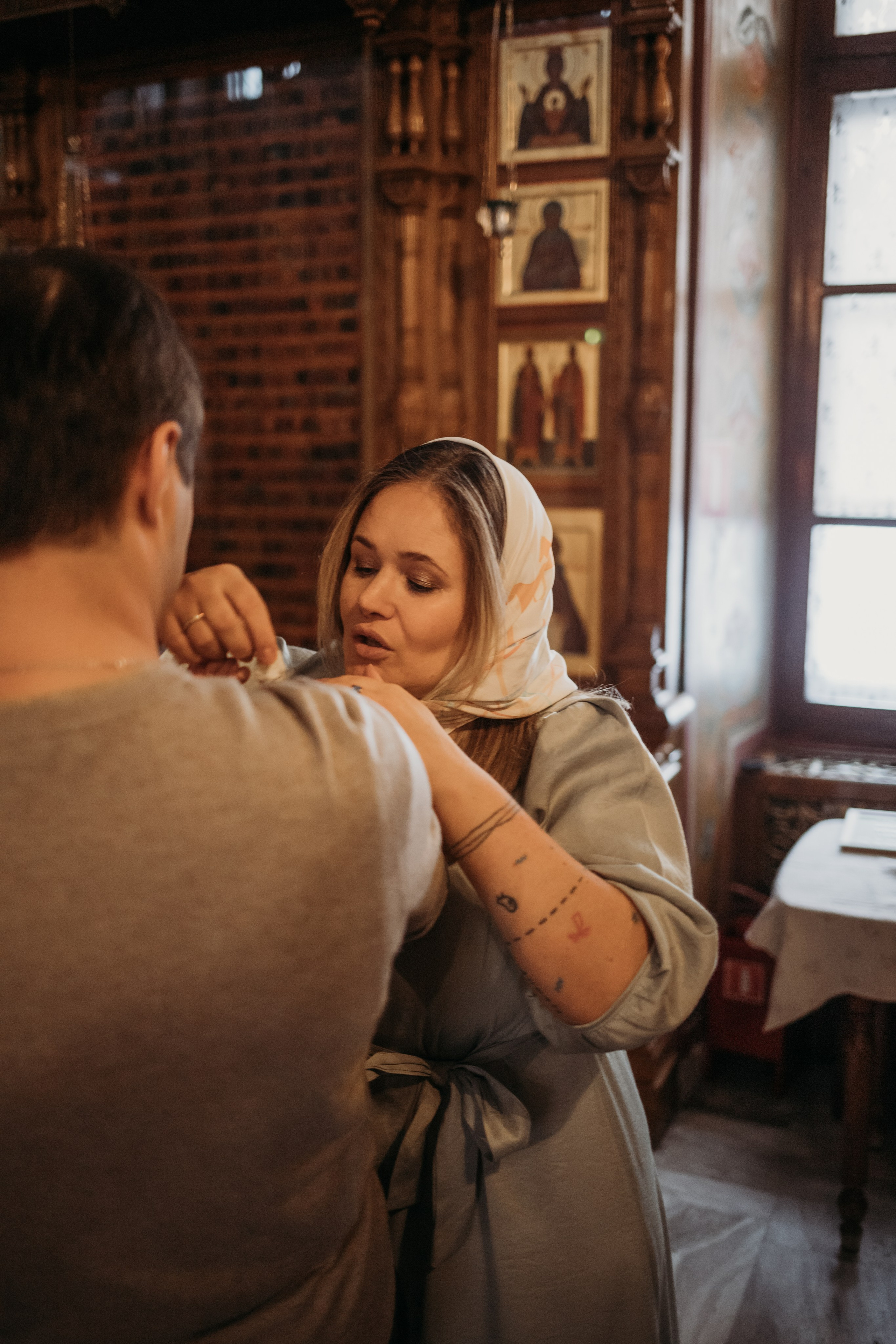 Крещение Тимофея. Семейный и детский фотограф в Москве Александра Нараевская