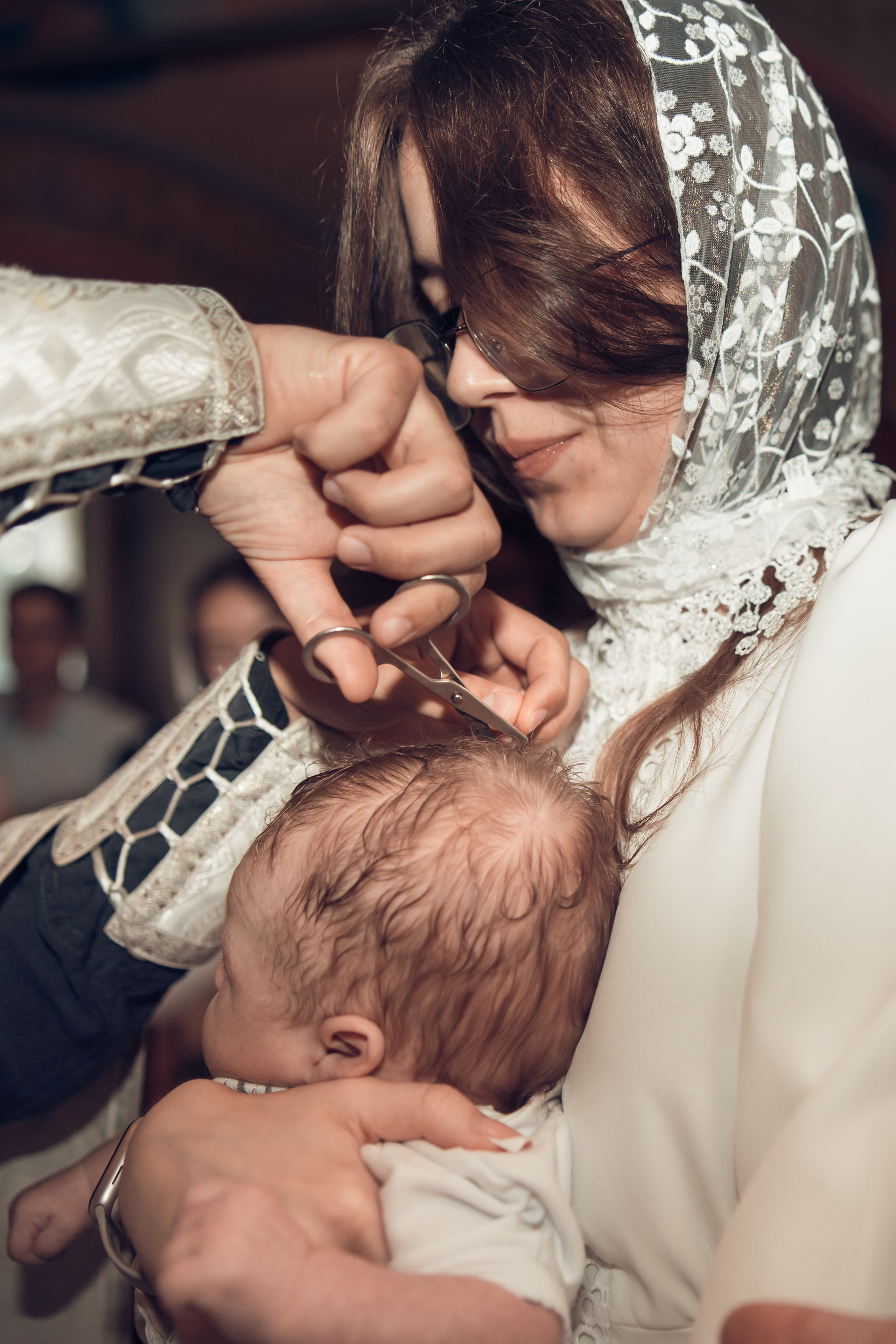 Таинство Крещения Матвея. Спасо-Преображенский храм (Спаса на Яру). Семейный фотограф в Рязани и Рязанской области