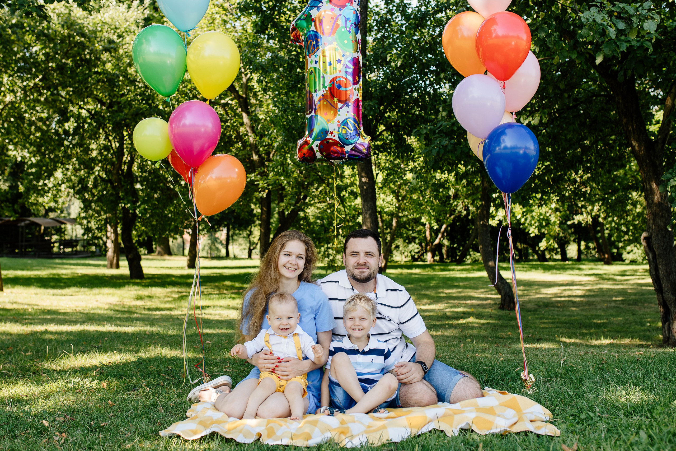 Мирону 1 год. Свадебный и семейный фотограф Екатерина Иванова