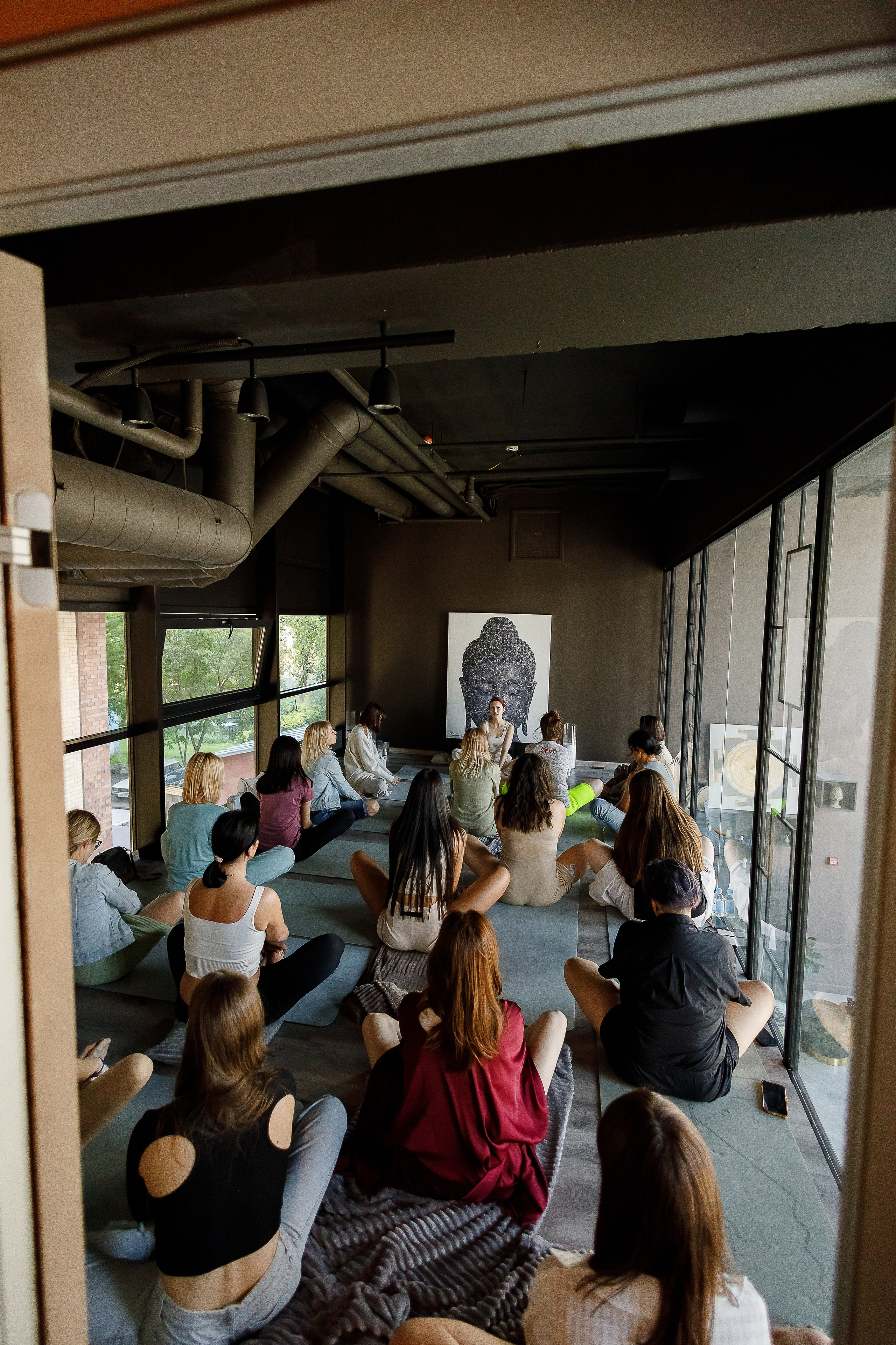 Фестиваль йоги. Фотограф Москва