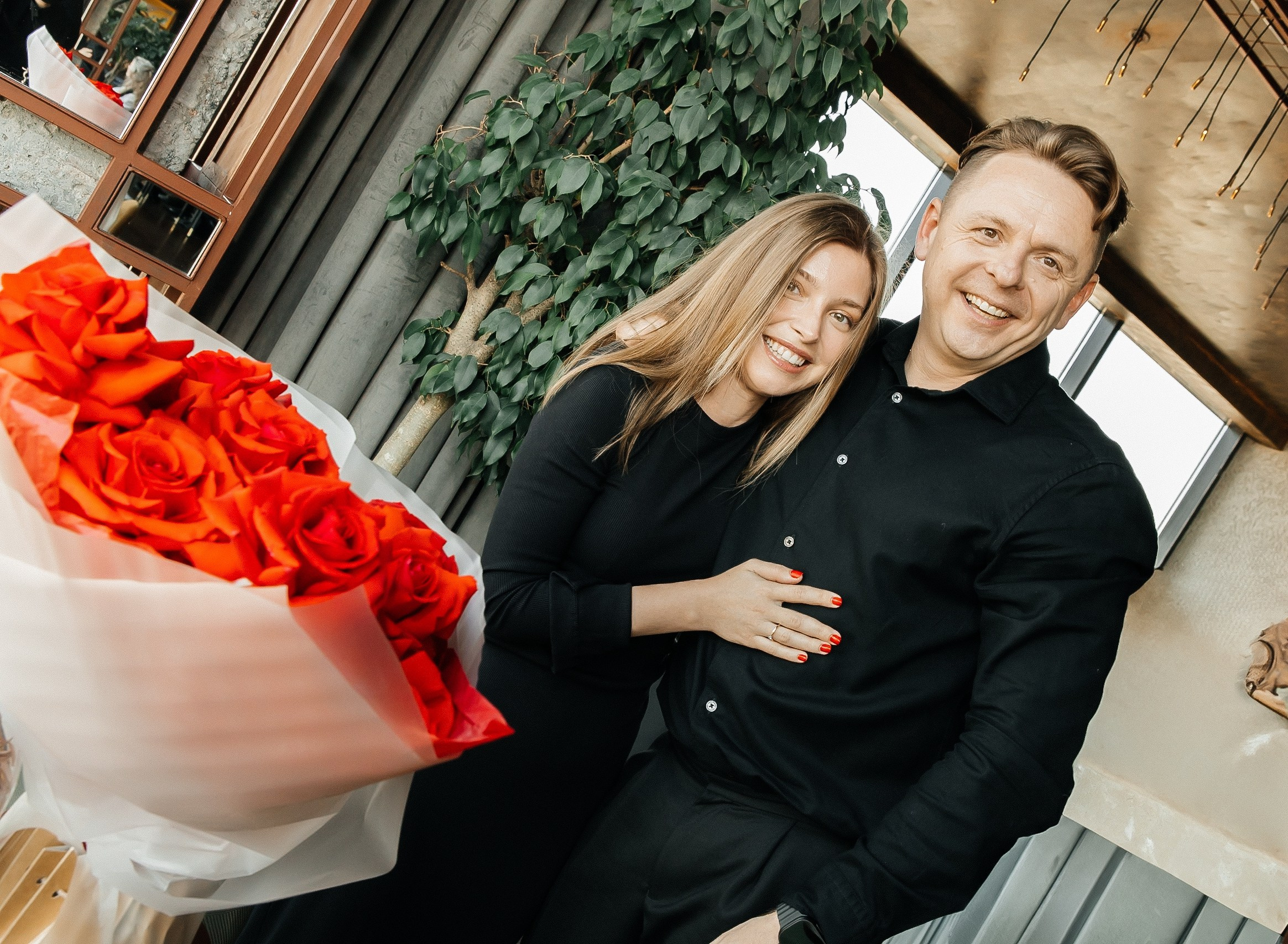 Предложение руки и сердца. Ресторан F11❤. Репортажный и свадебный фотограф в Санкт-Петербурге Романов Вадим