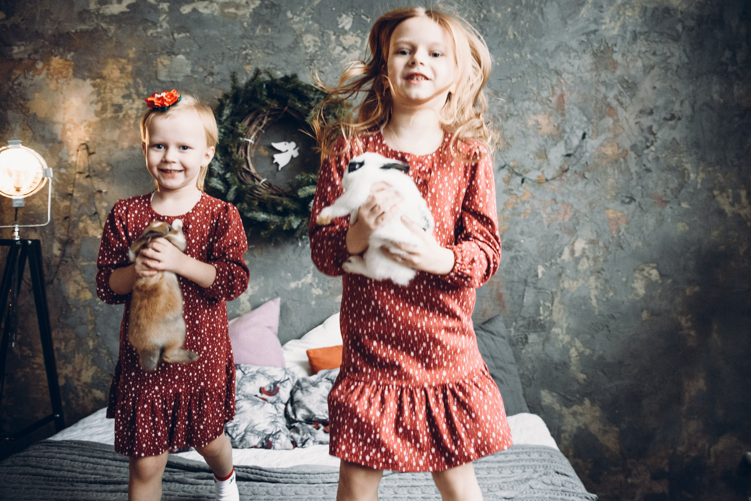 Новогодняя семейная фотосессия минск недорого