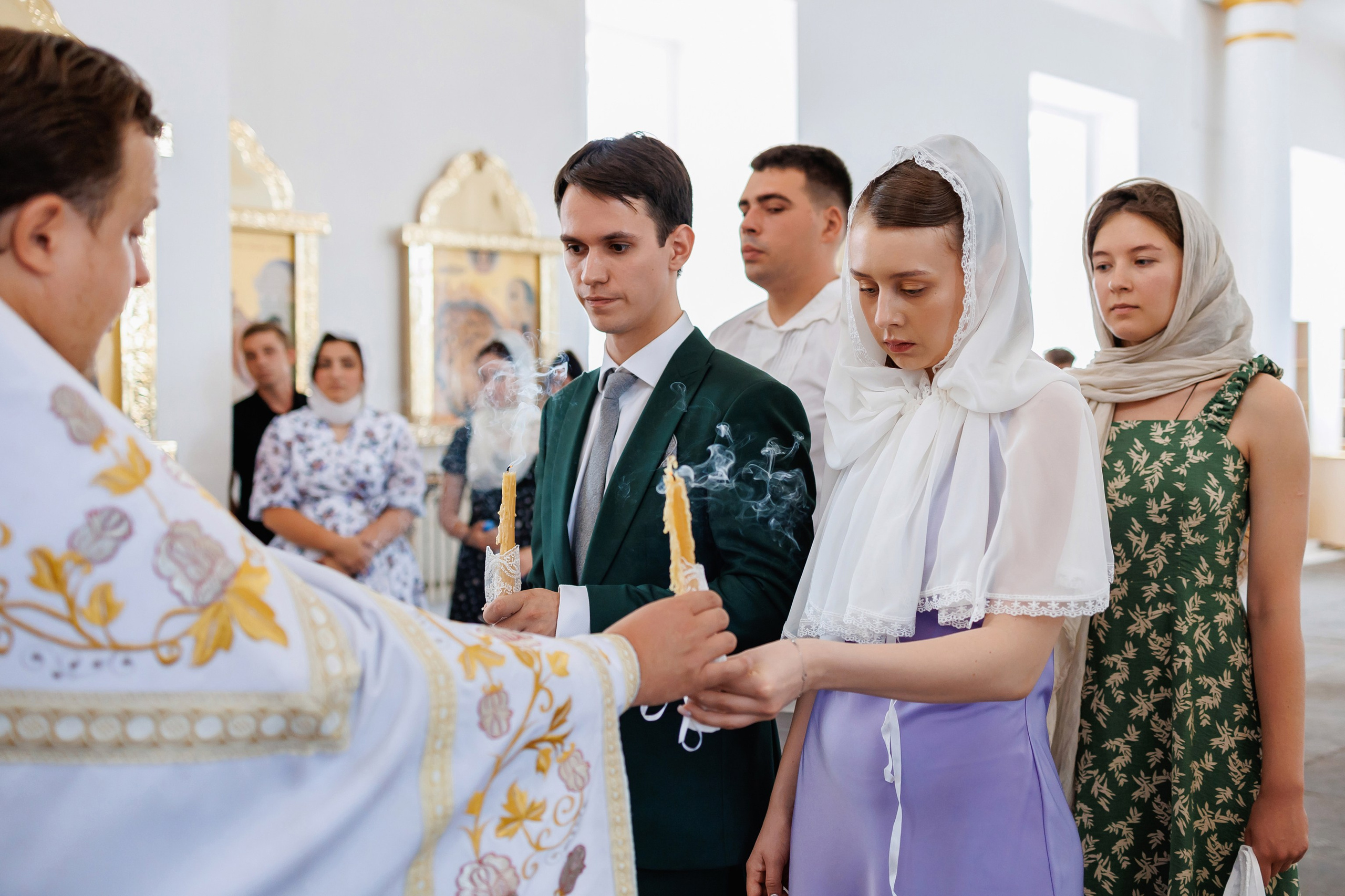 Илья и Алина (венчание). ФОТОГРАФ Ярослав Желваков Каменск-Шахтинский