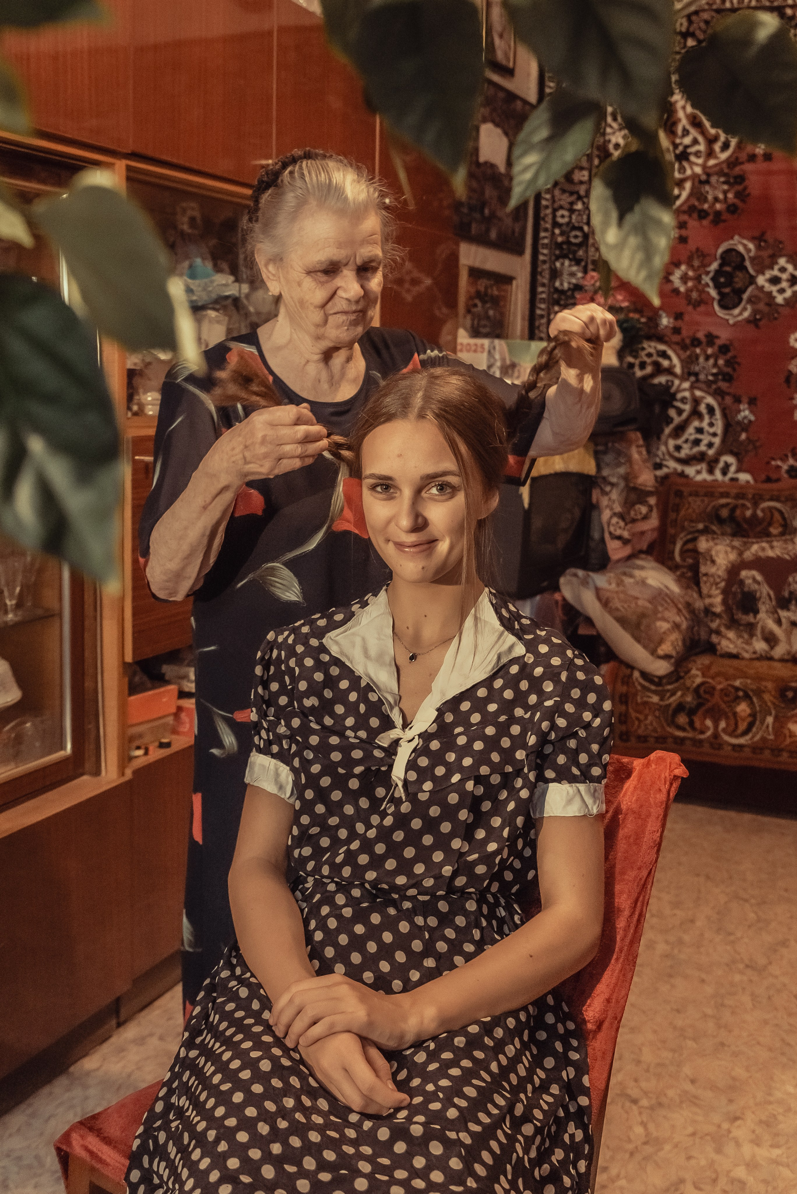 Фотопроект про бабушку и внучку "Встреча, длинною в жизнь"