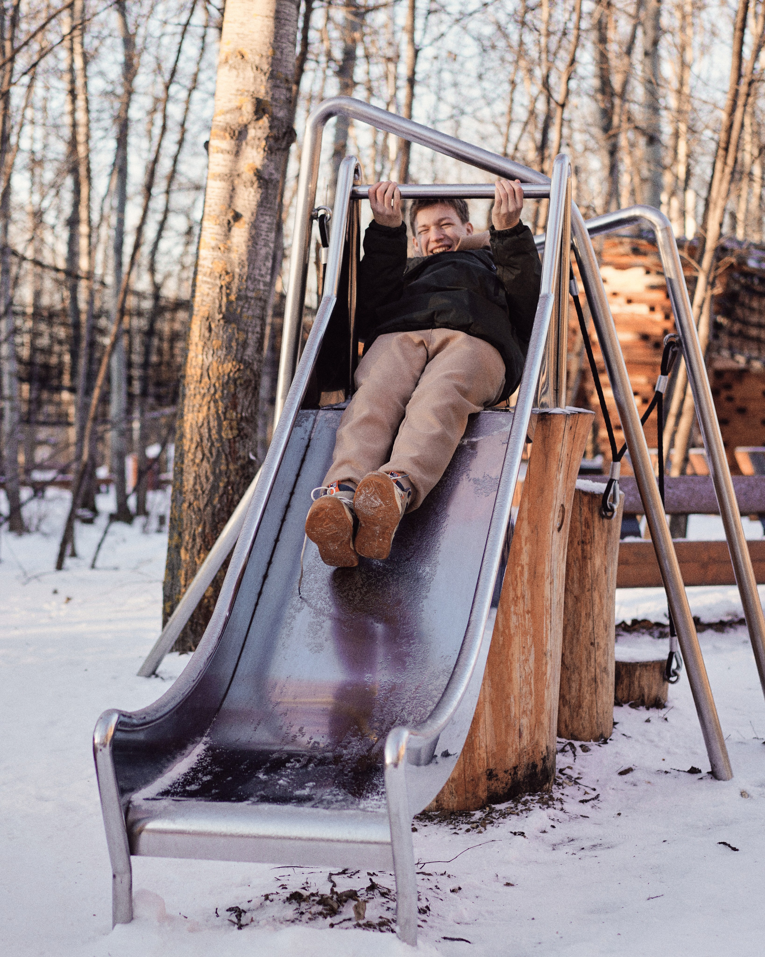 Прогулка морозным утром. Фотограф Казань