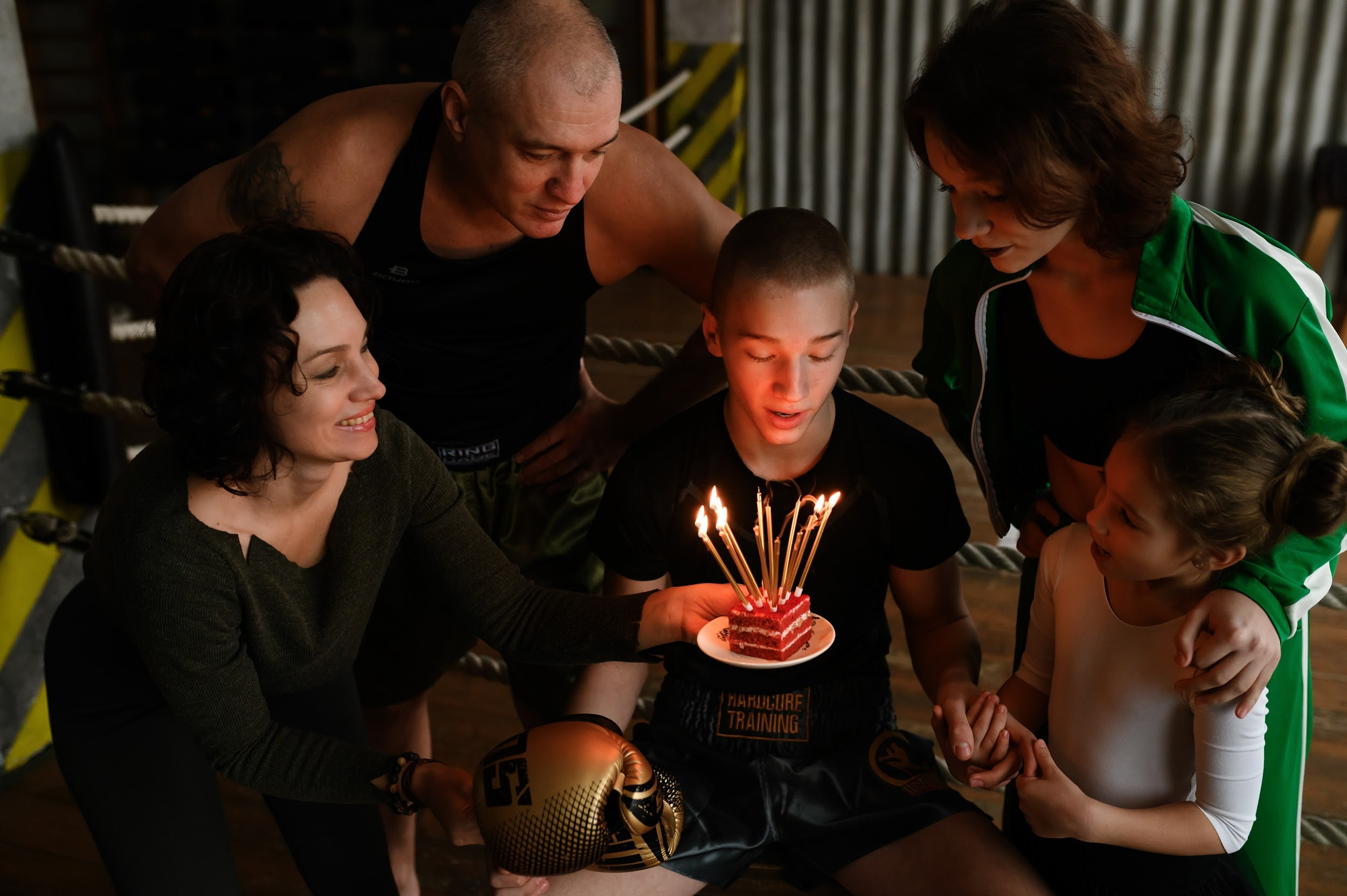 Спортивная семья. Фотограф Марина Росси