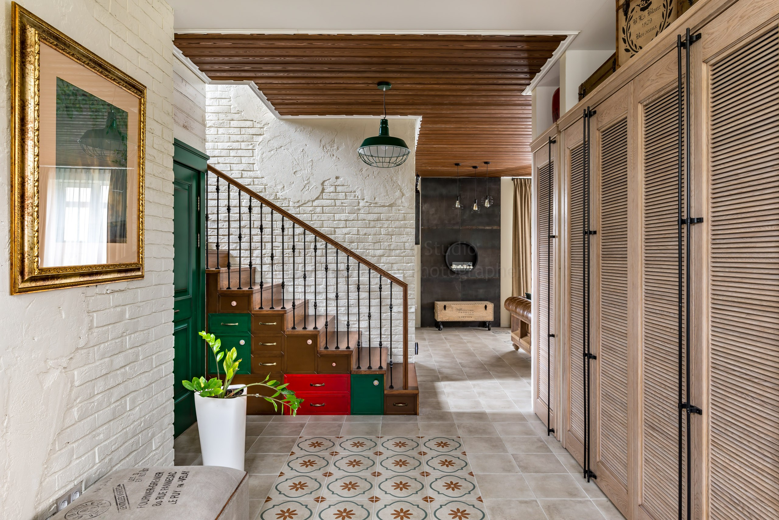 Съёмка загородного дома для портфолио дизайнера. Интерьерная съёмка и виртуальные туры — Интерьерный фотограф Кузнецов Сергей (photopixiq)