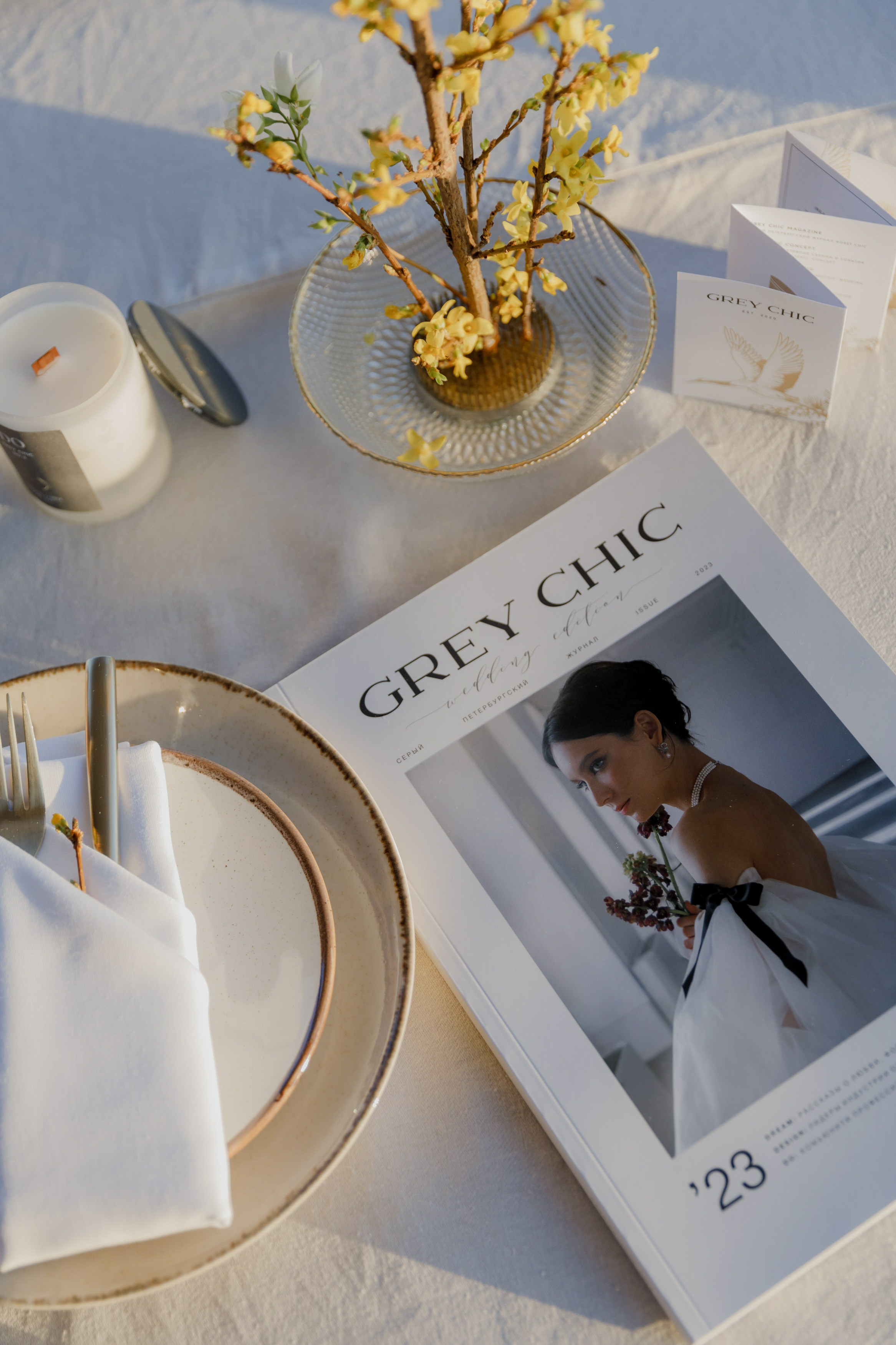 Бранч для невест Grey Chic. Свадебный фотограф Москва Европа Мария Коренчук