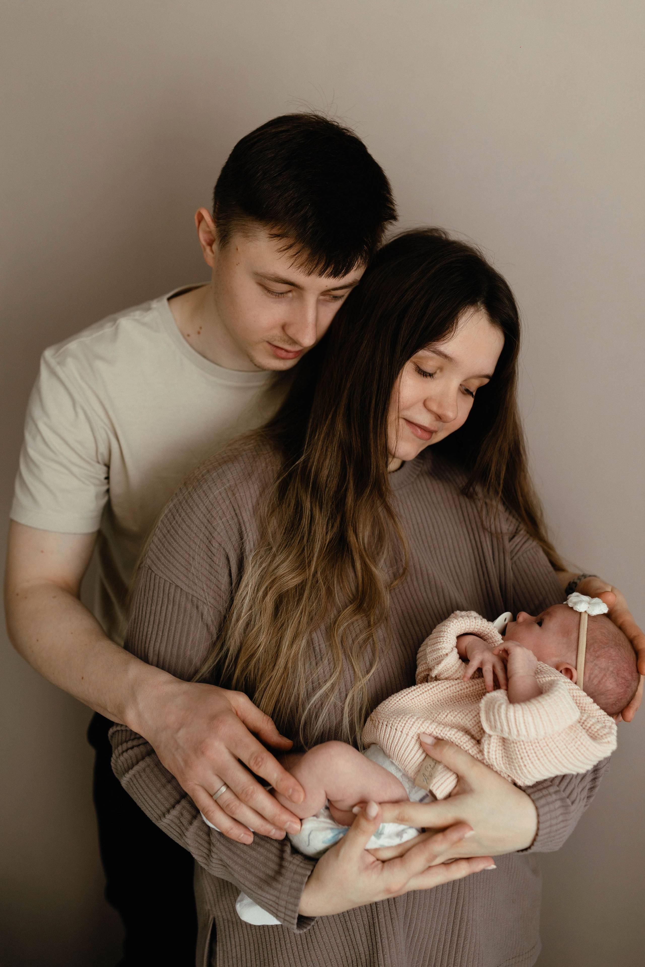 Саша, Юля и маленькая Милана. Свадебный и семейный фотограф во Владимире Белашова Анастасия