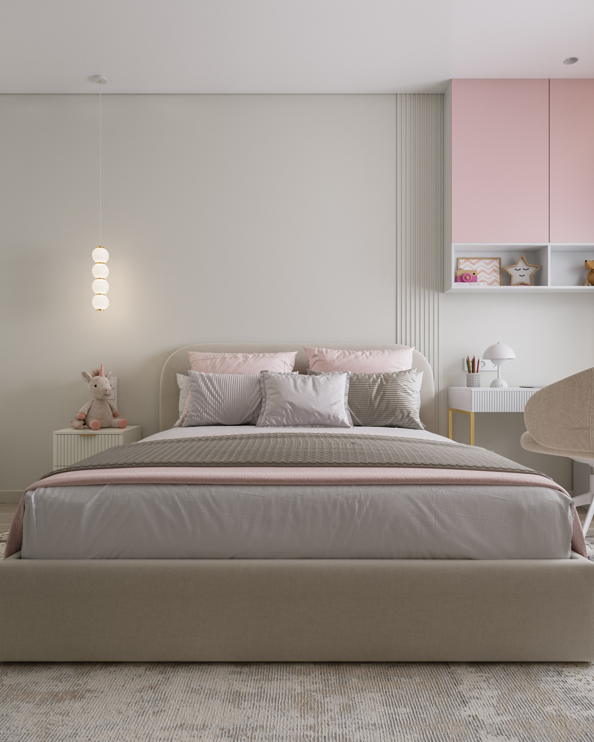 Квартира 70 кв. м. для семьи с ребенком ЖК «Смартполет». Дизайнер интерьеров Ростов-на-Дону Кристина Карпенко