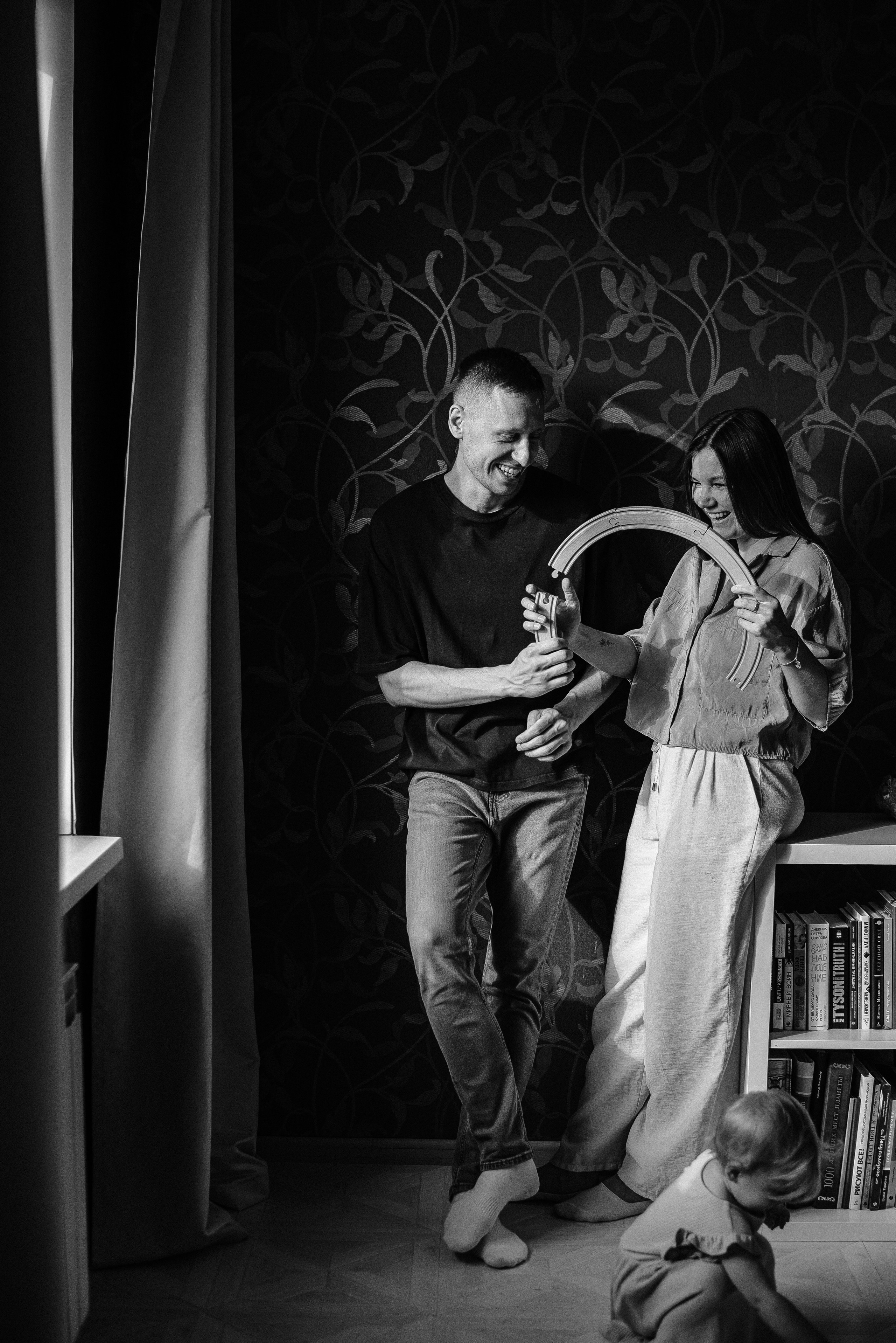 Ивлеевы, дома. Семейный и детский фотограф Иваново Ксения Азаренкова