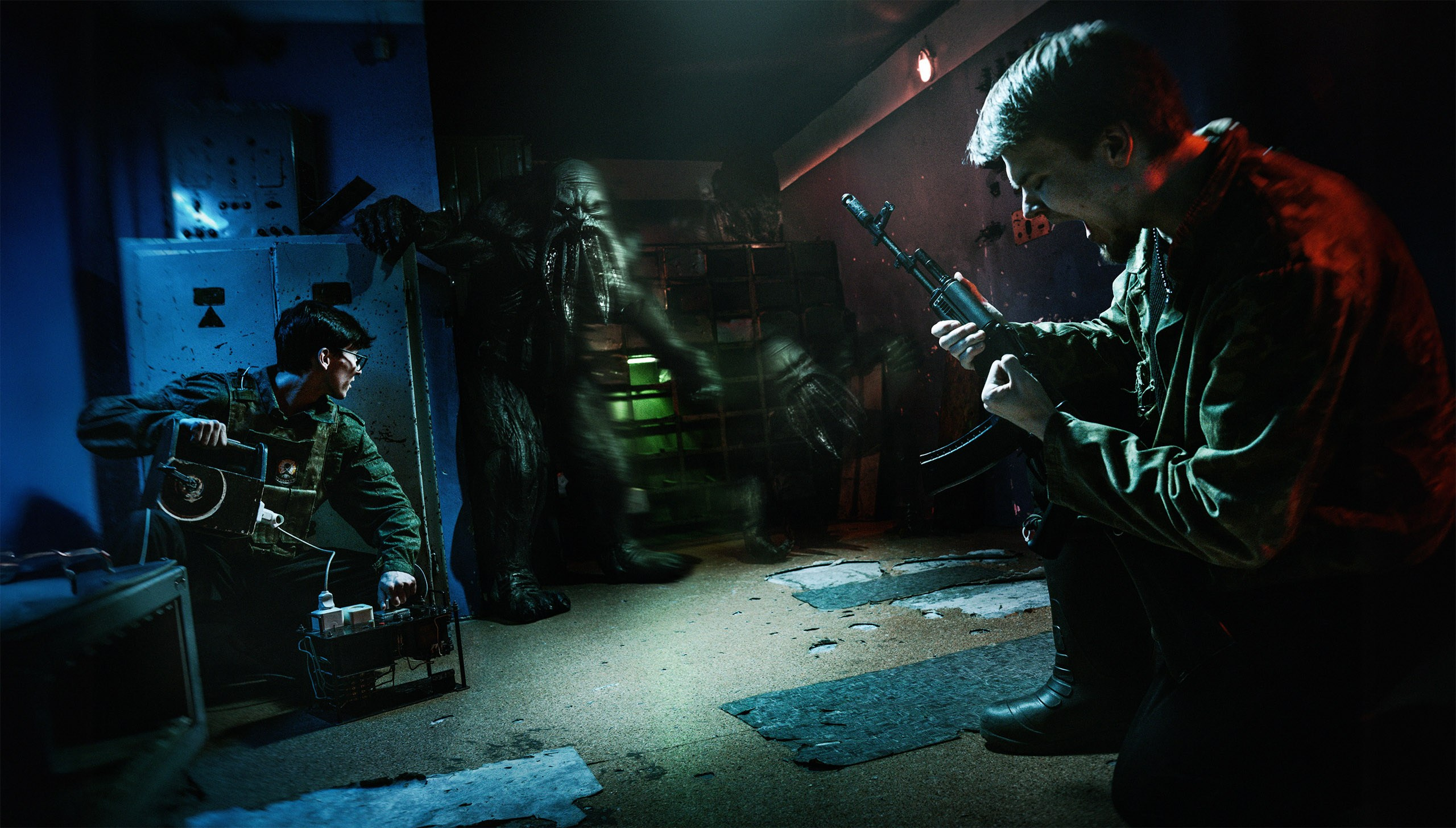 Фотосъёмка для хоррор и экшен квеста. Рекламный фотограф в Москве Алексей Тверяков