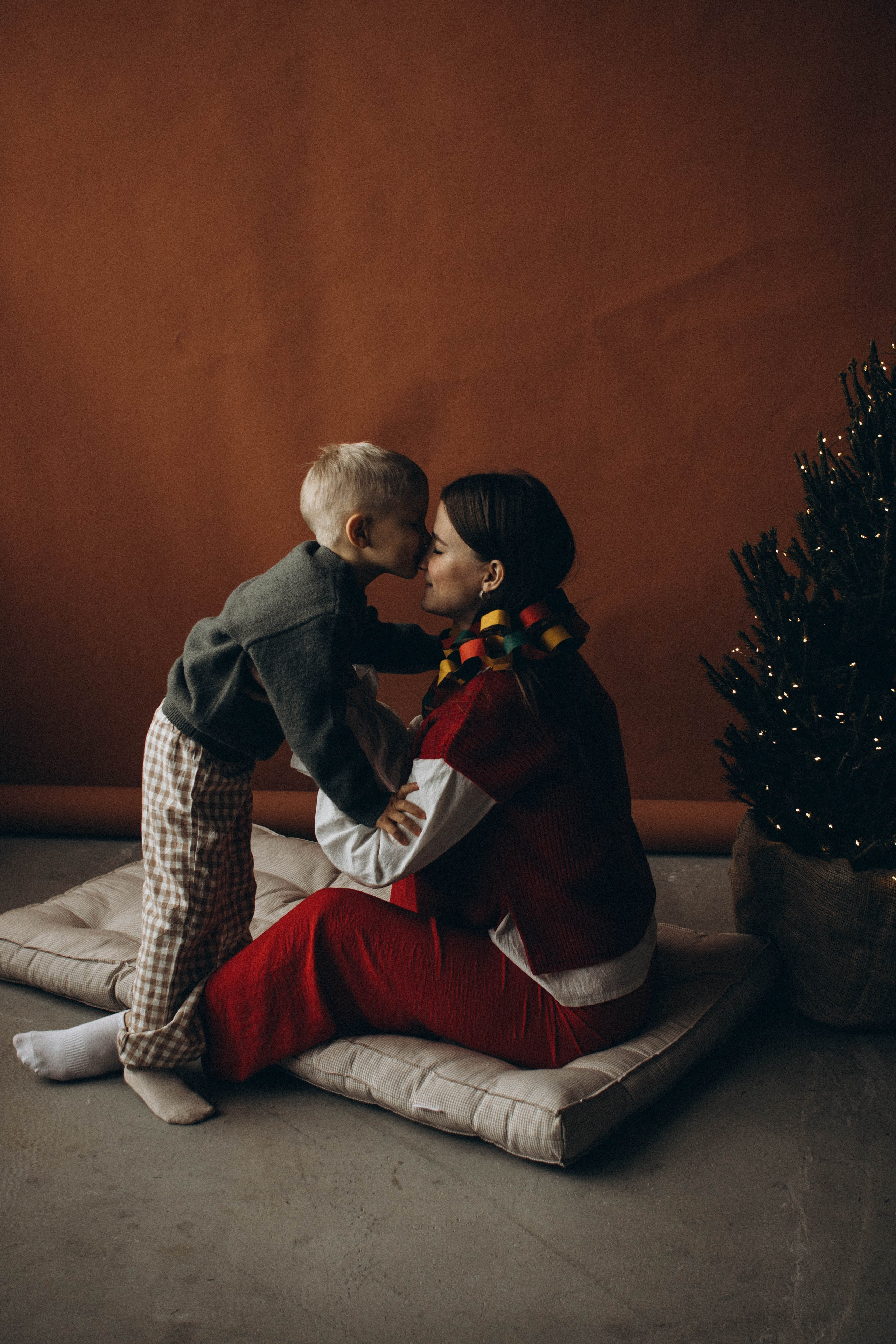 Надежда с сыном. Фотограф Тула Полина Терешонкова