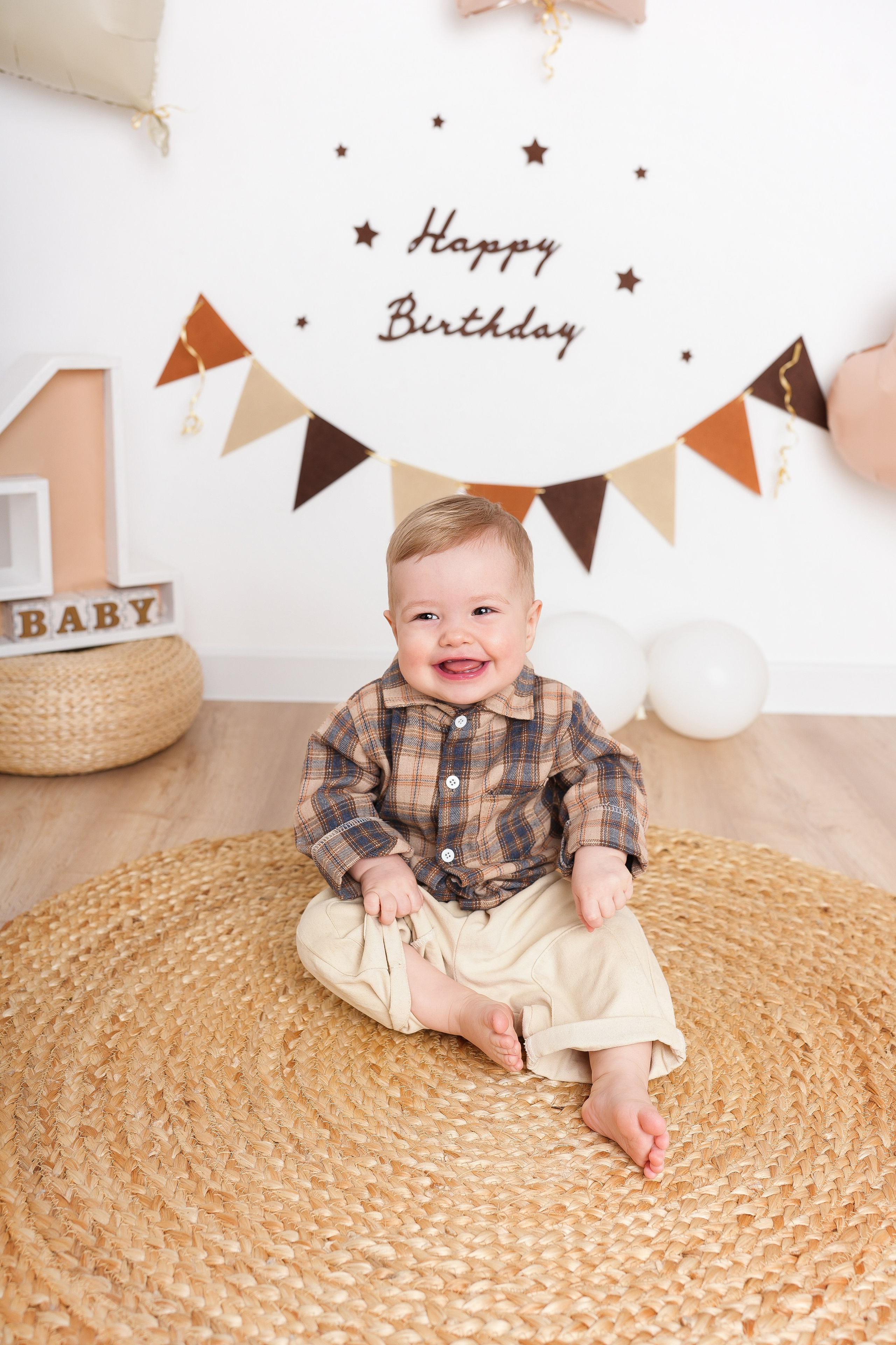 Годик. Фотограф новорожденных и детский фотограф в Екатеринбурге Ксени