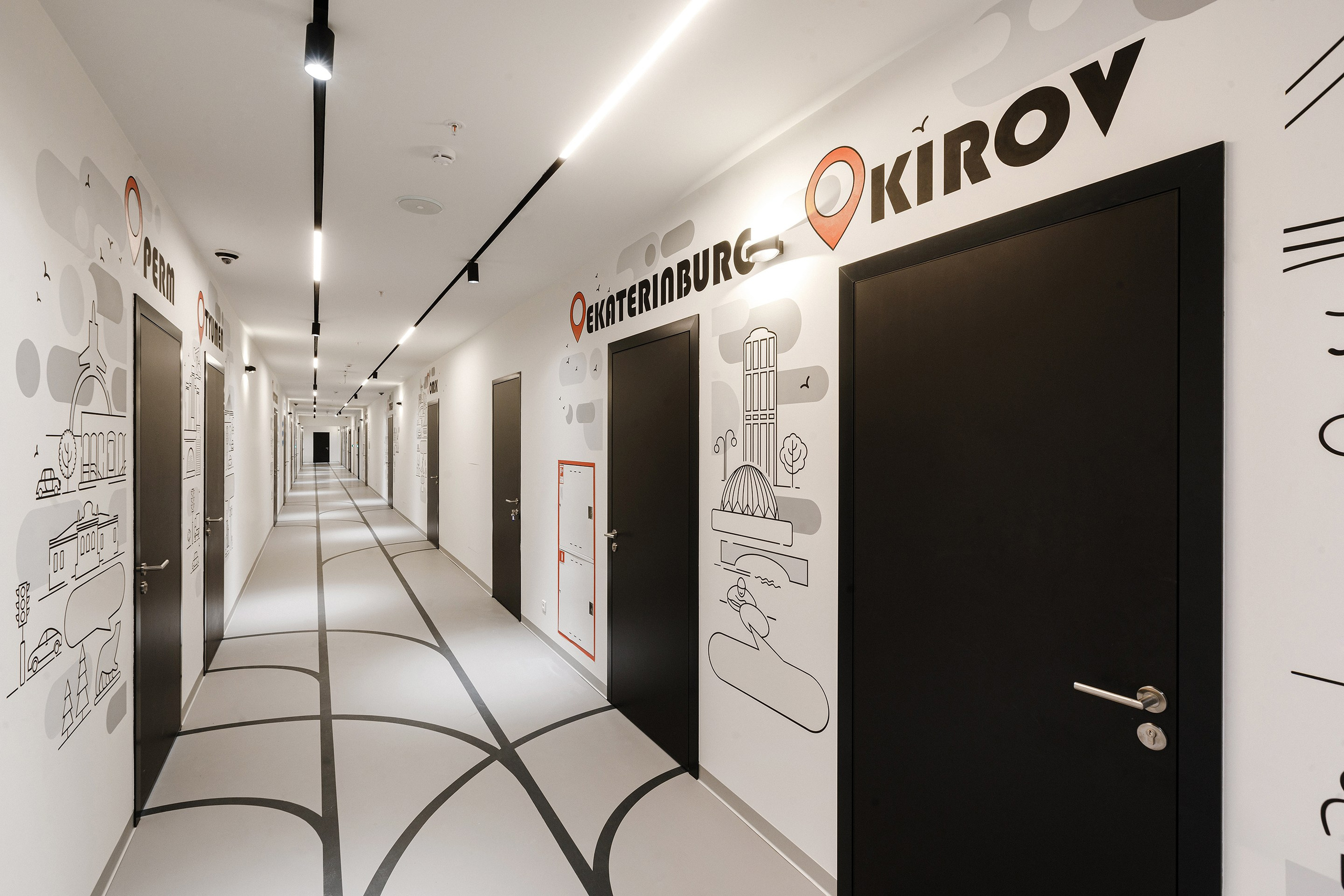 Офис HUAWEI. Профессиональный фотограф в Новосибирске