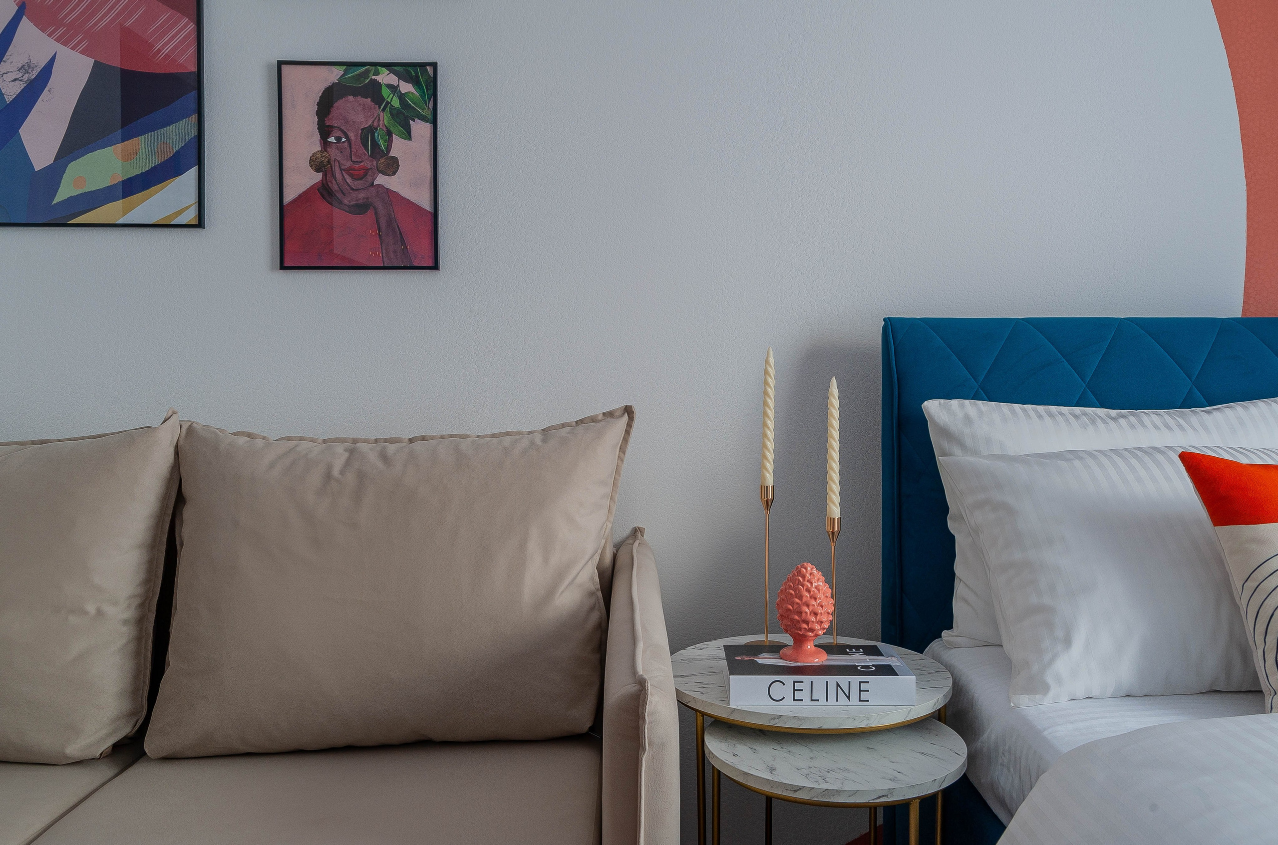 Съемка студии для посуточной аренды ЖК «Волга Парк». Интерьерный фотограф в Ярославле. Вероника Лазыкина