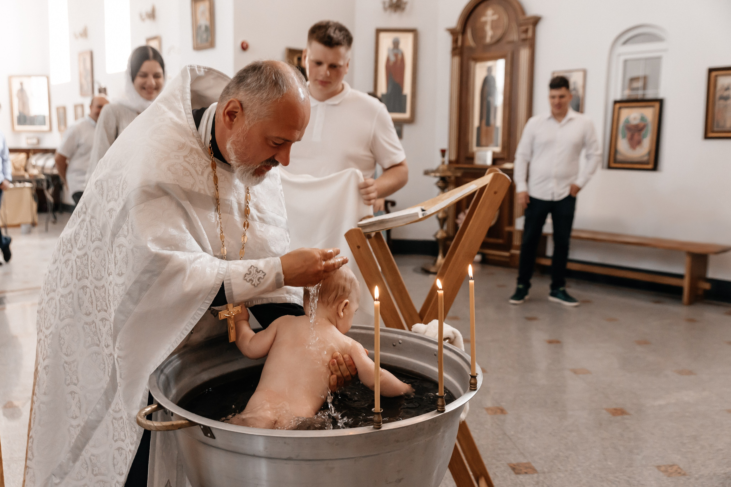 Крещение Роберта. Семейный фотограф Минск Усова Ольга