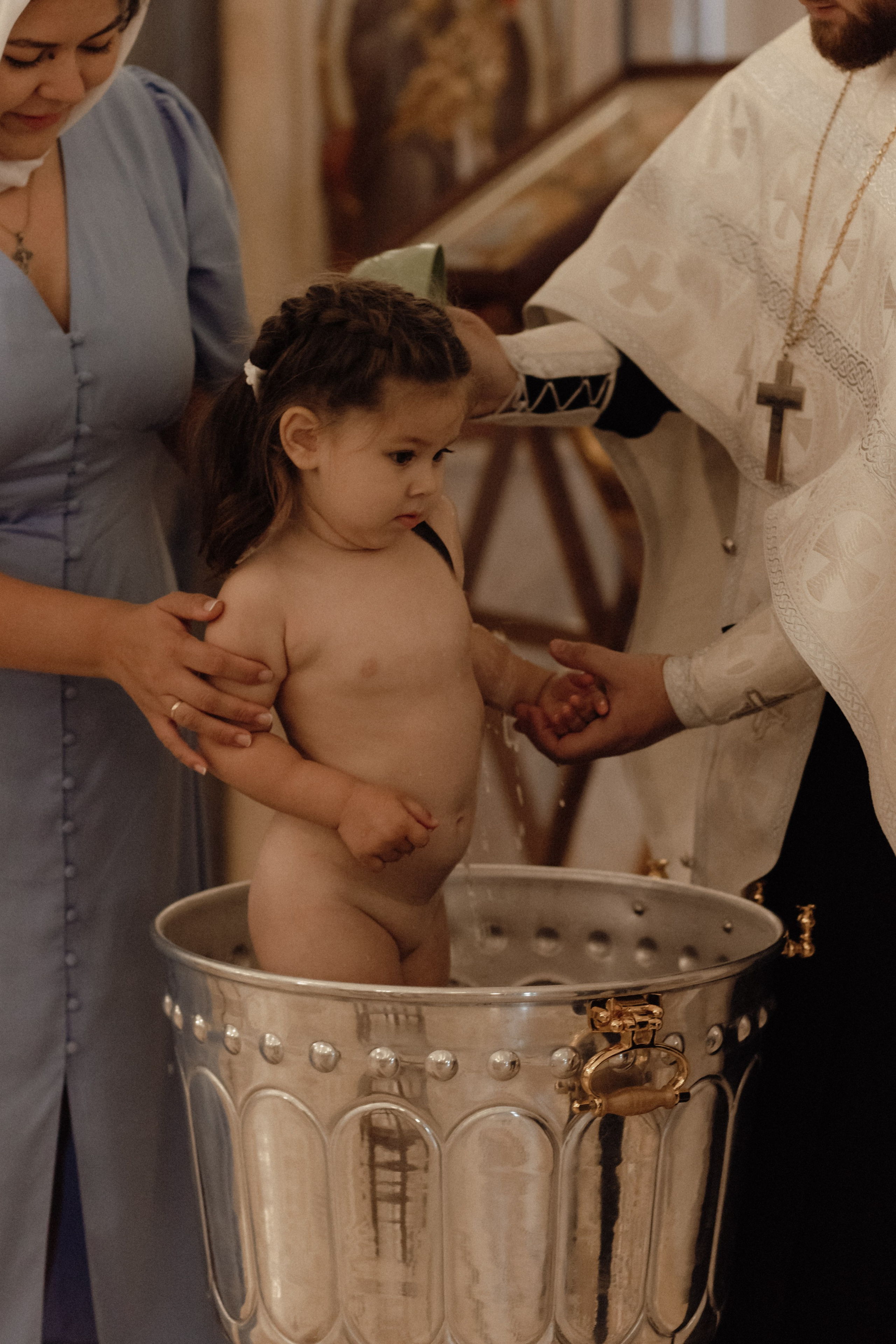 Крещение Киры. Семейный и свадебный фотограф в Челябинске Мария Леонтьева