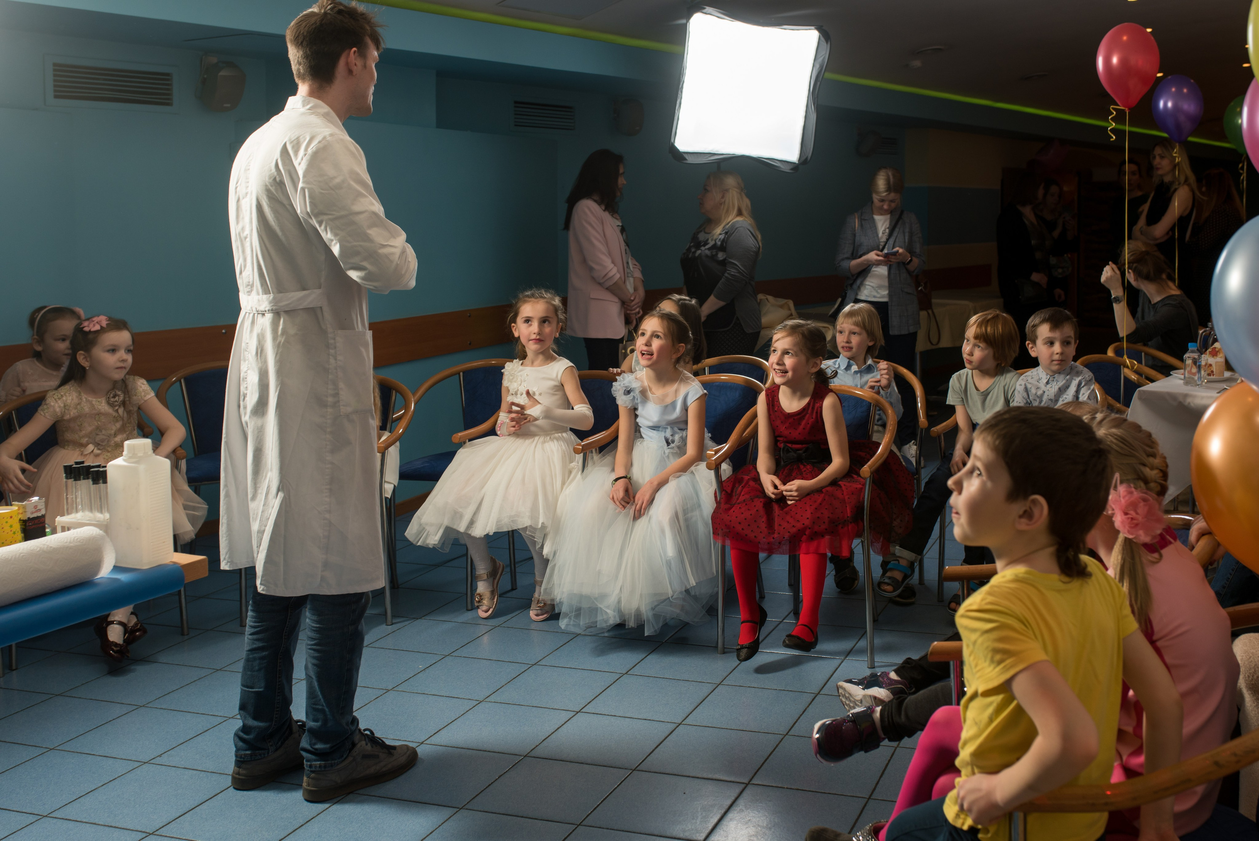 Детский праздник. Фотограф Андрей Зикеев, фотостудия AzArt Studio в Москве