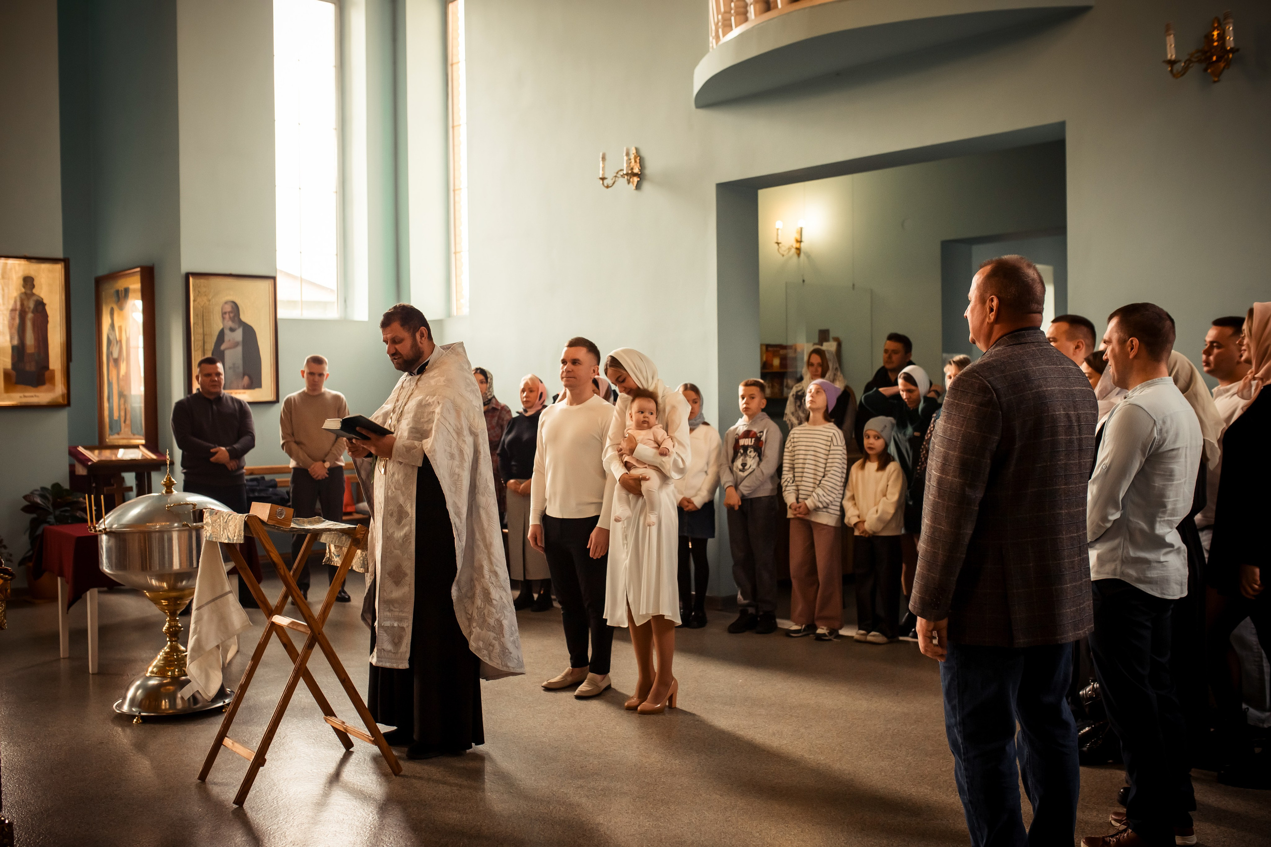 Крещение Верочки